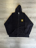 Vintage Pittsburgh Steelers Fleece Zip Up Hoodie