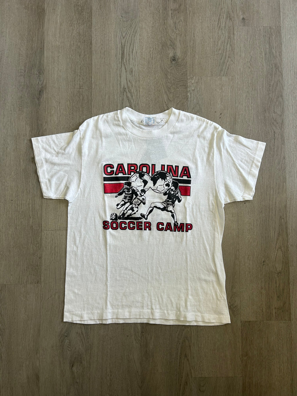 Vintage University of South Carolina Soccer Camp Tee
