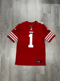 Nike Scarlet NFL San Francisco 49ers Deebo Samuel Sr. Game Jersey