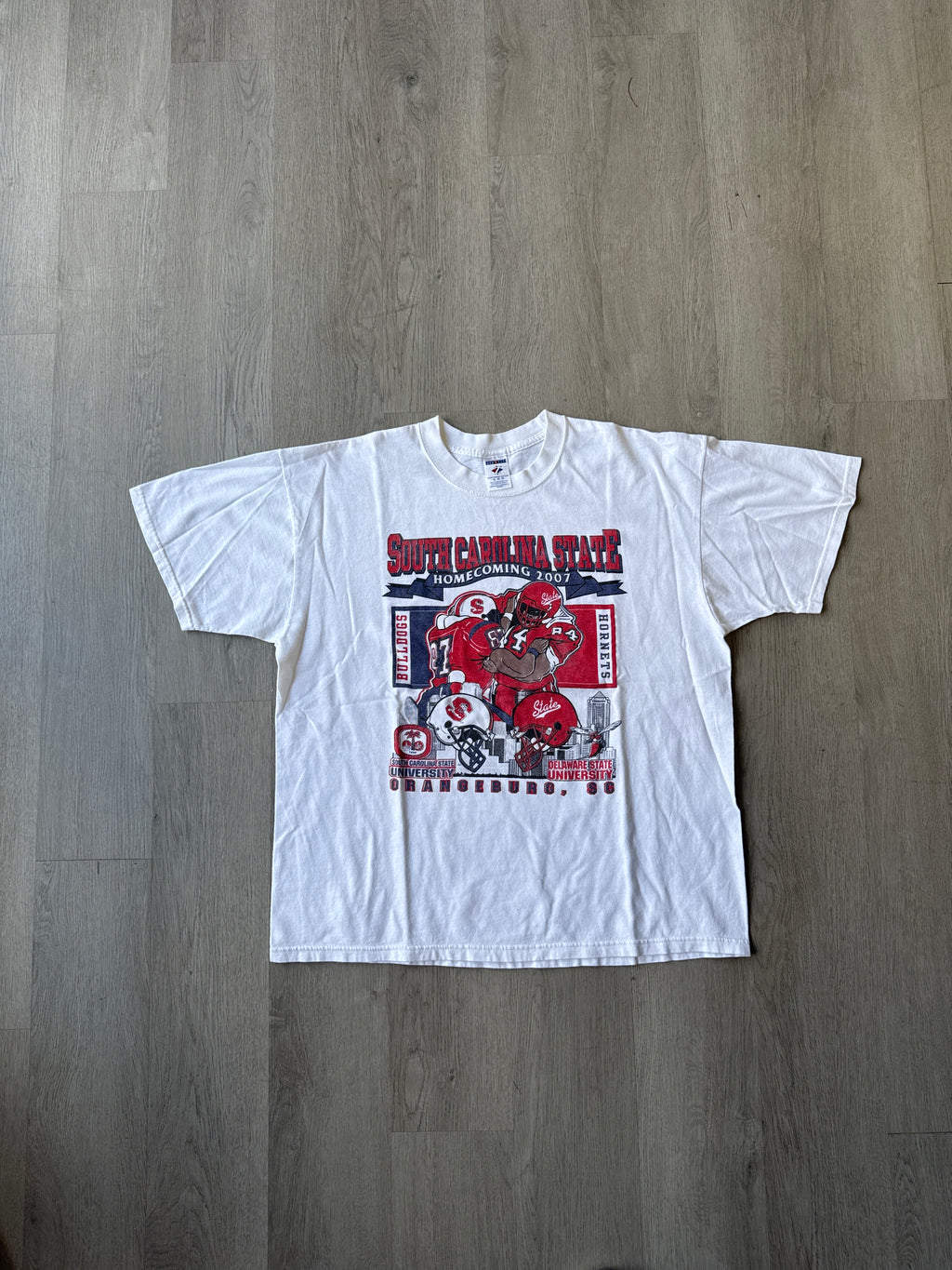 2007 South Carolina State University Bulldogs Homecoming Vs. Delaware State Tee