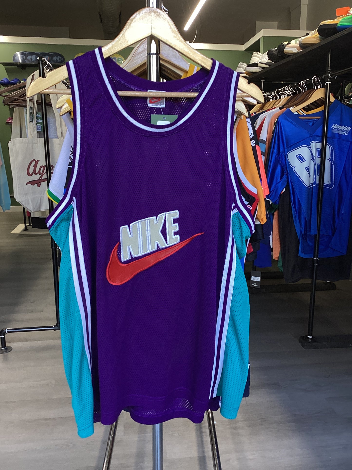 Vintage Nike Logo Basketball Jersey