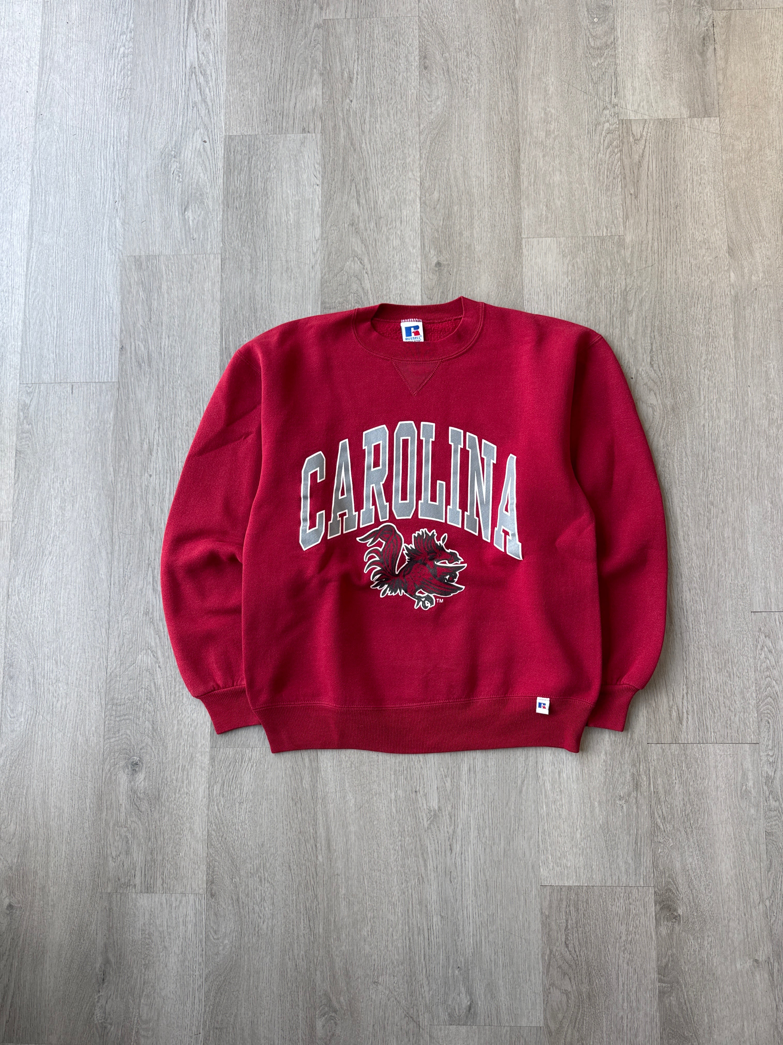 Vintage 90s Russell Athletic University Of South Carolina Gamecocks Sweatshirt