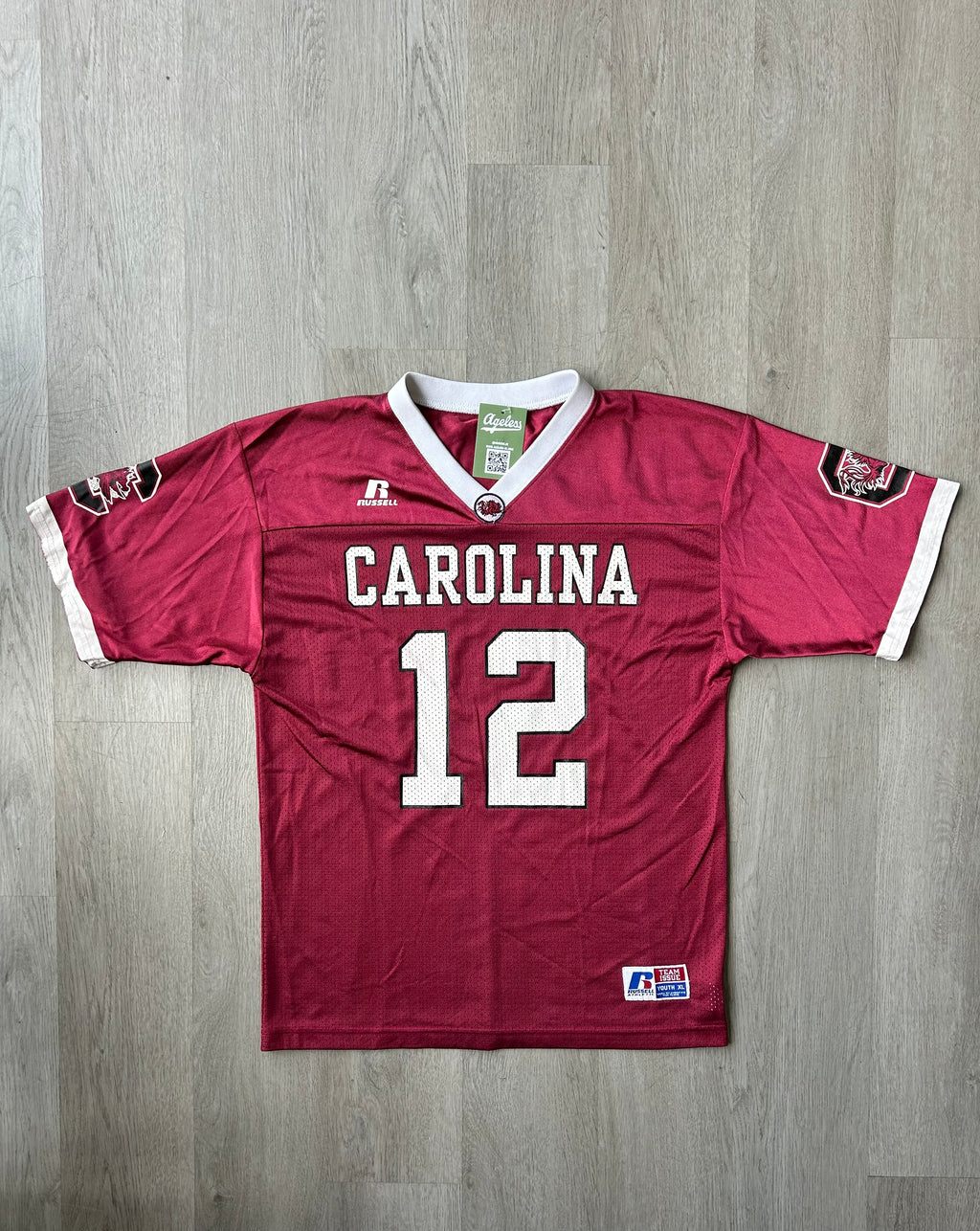 Russell Aesthetic University of South Carolina Gamecocks #12 Football Jersey