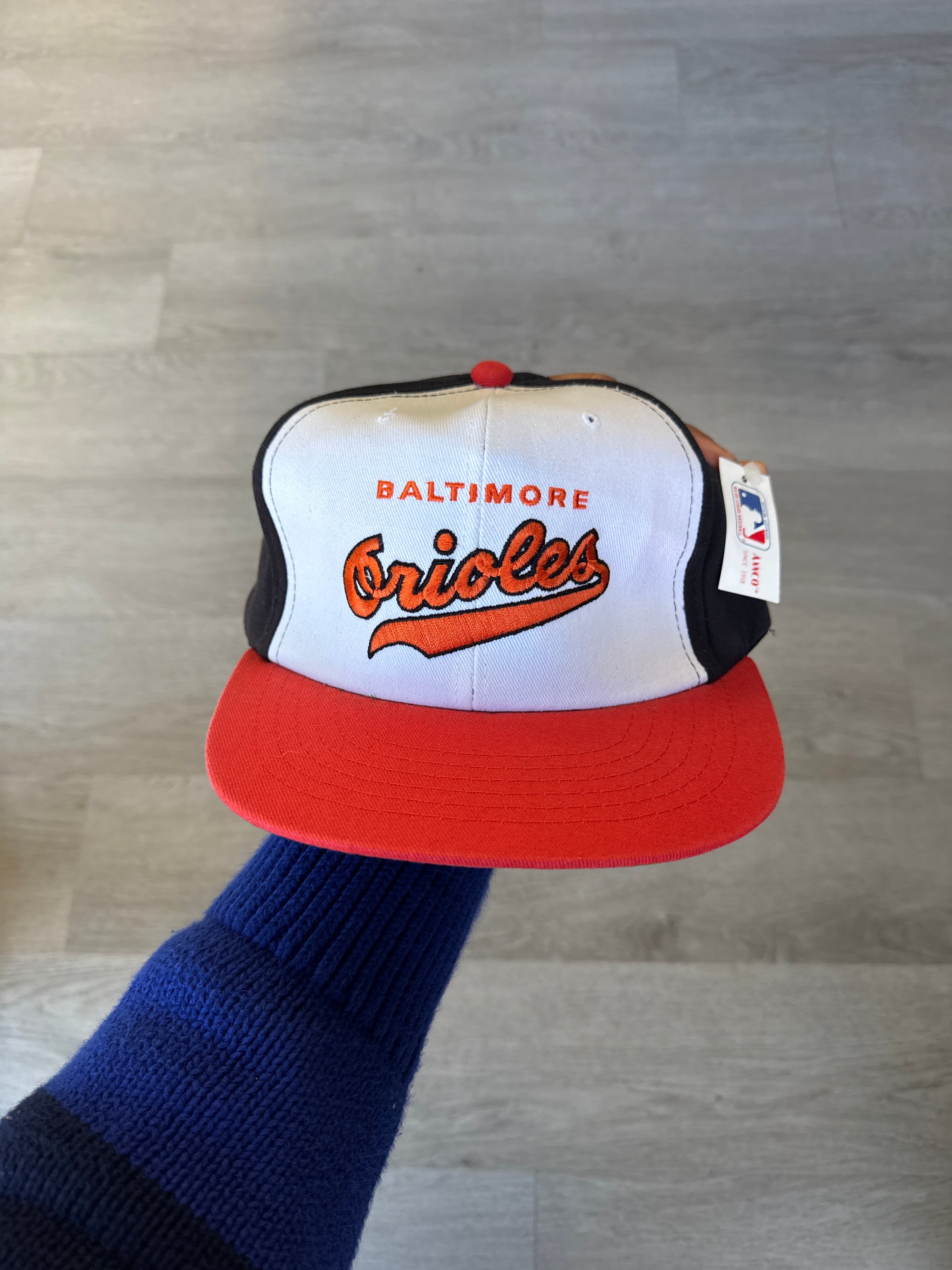 Vintage Annco Baltimore Orioles MLB Snapback Hat