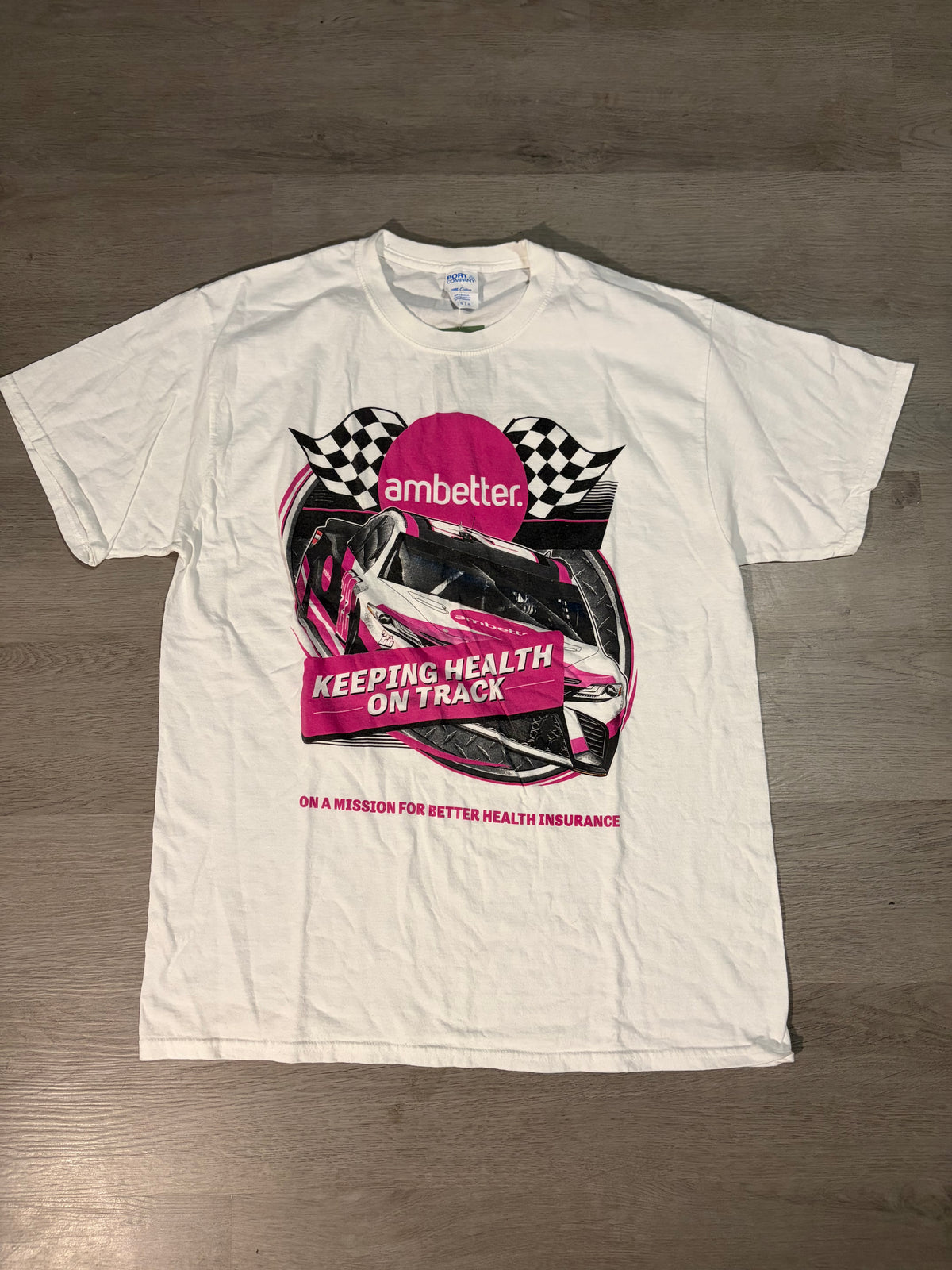 Vintage Racing Ambetter Keeping Health on Track Tee
