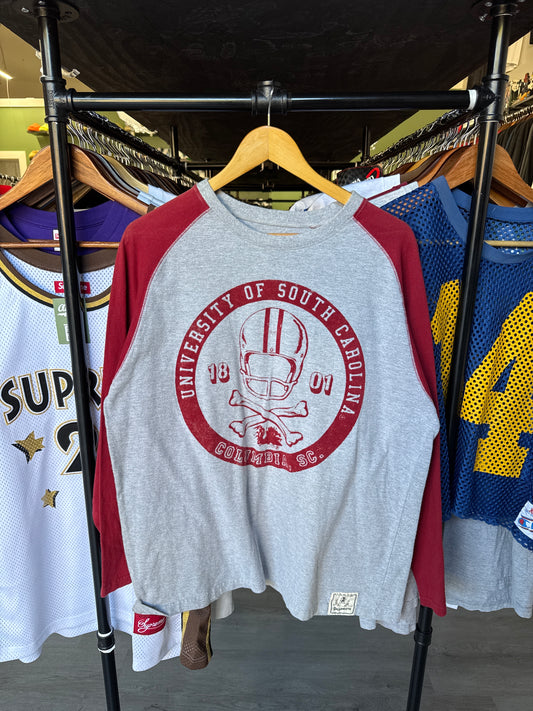 Y2K University Of South Carolina Gamecocks Football Long Sleeve