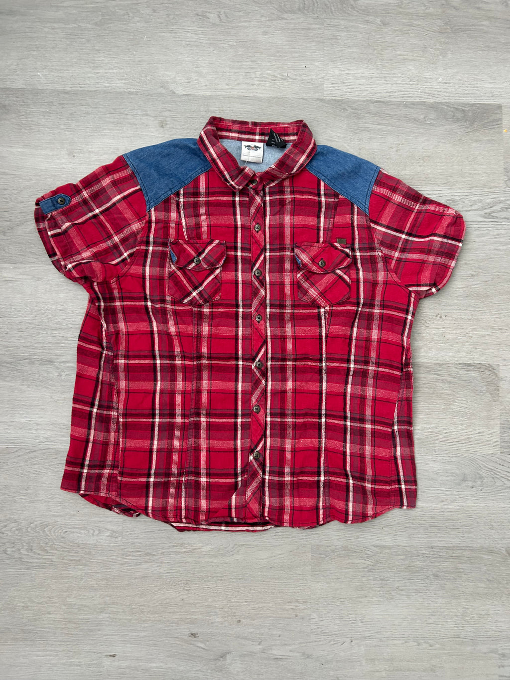 Women’s Harley Davidson Cut Flannel