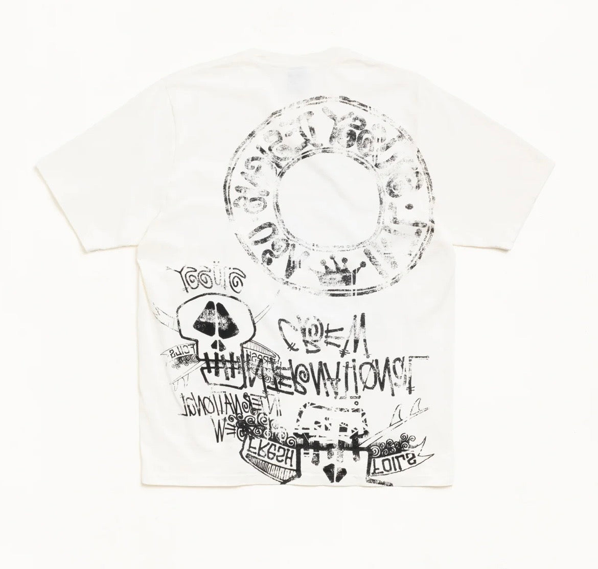 Stussy Natural Skulls Pigment Dyed Tee Stüssy