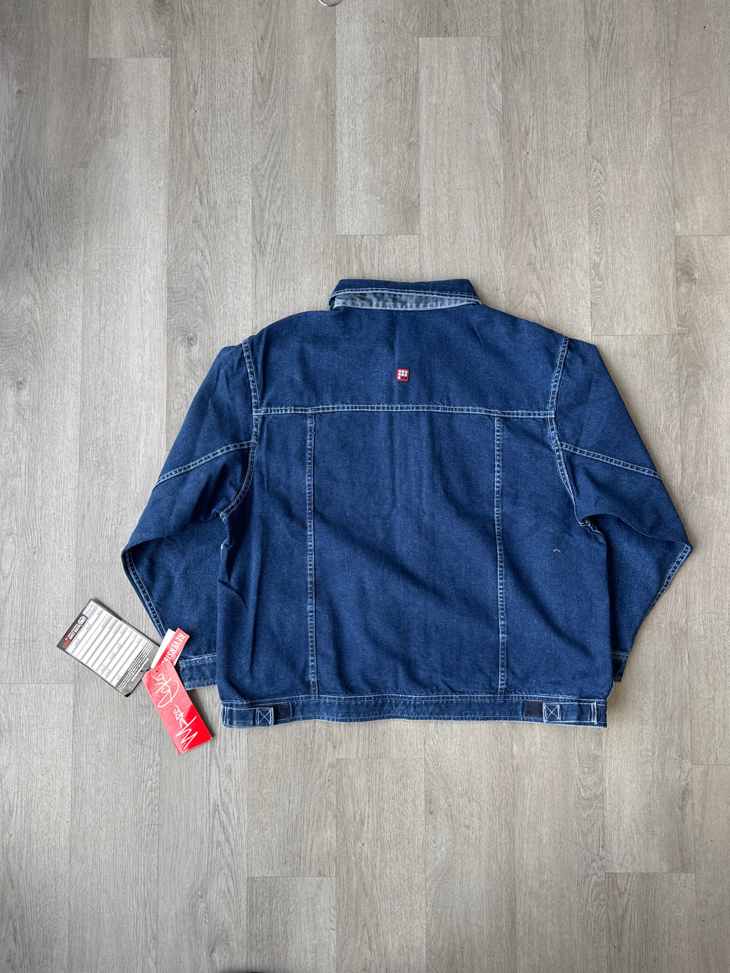 Vintage Y2K Ecko Unltd Reversible Trucker Denim Jean Jacket