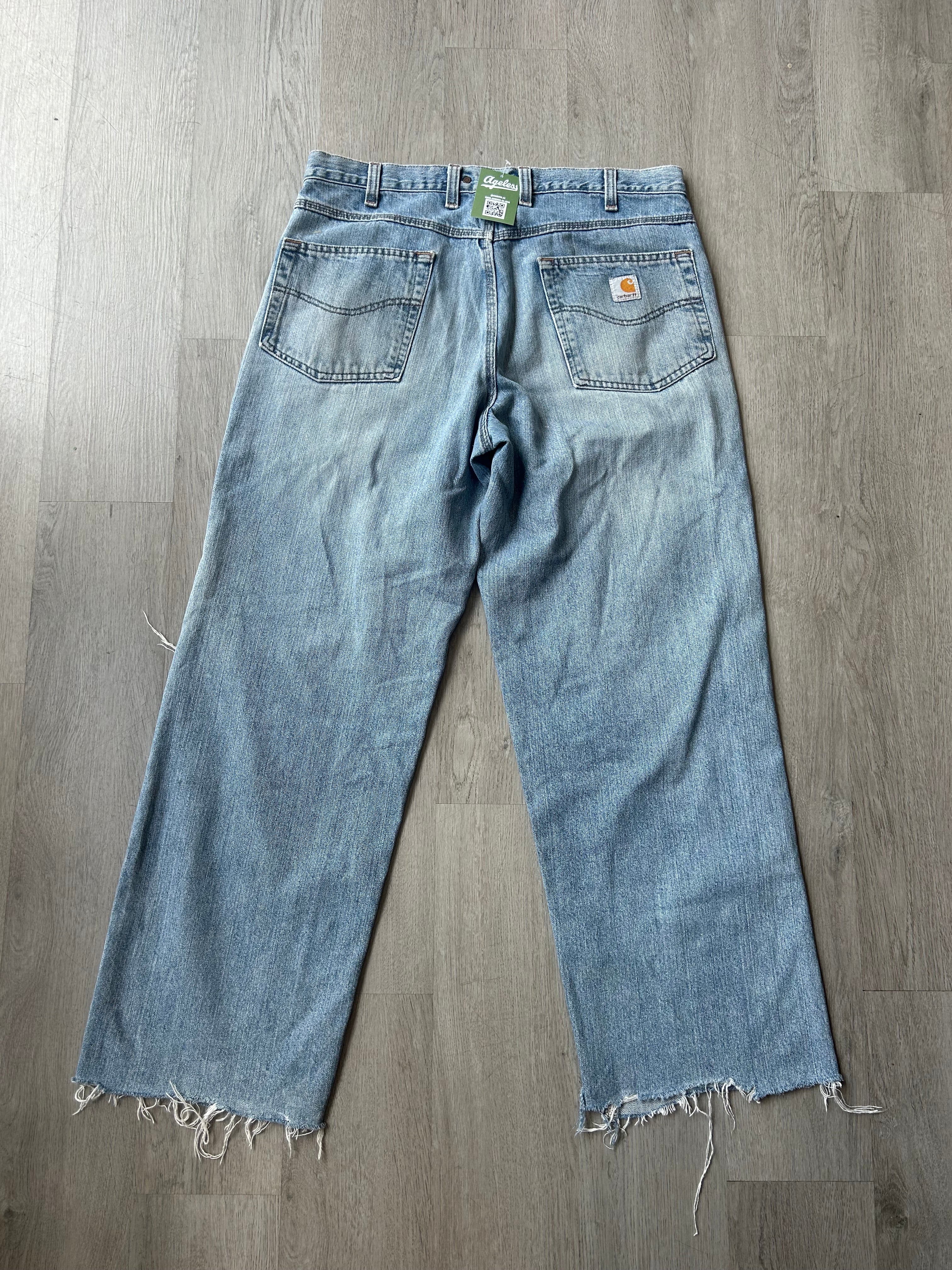 Vintage Wide Leg Carhartt Jeans