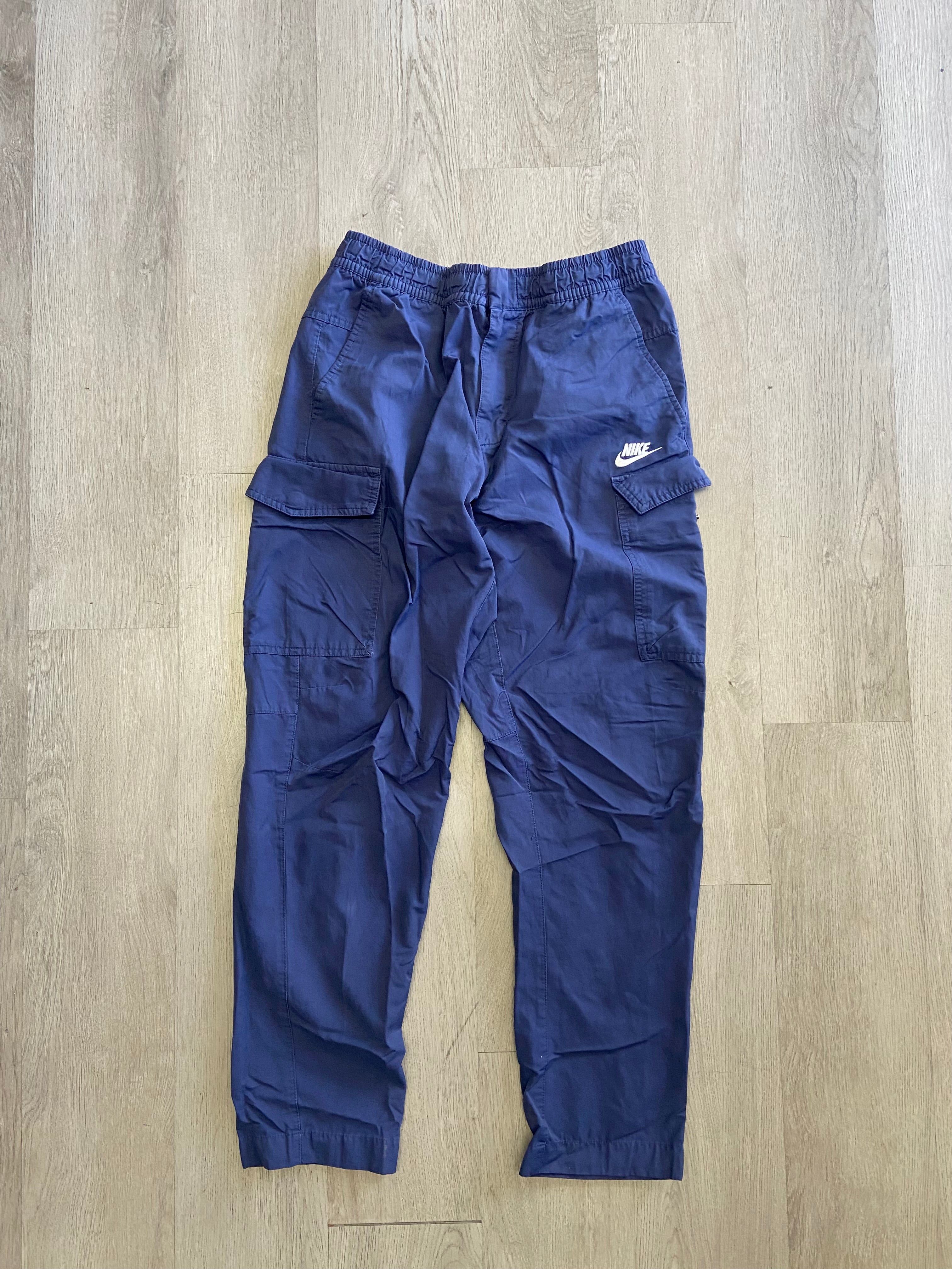 Nike Navy Blue Cargo Jogger Pants
