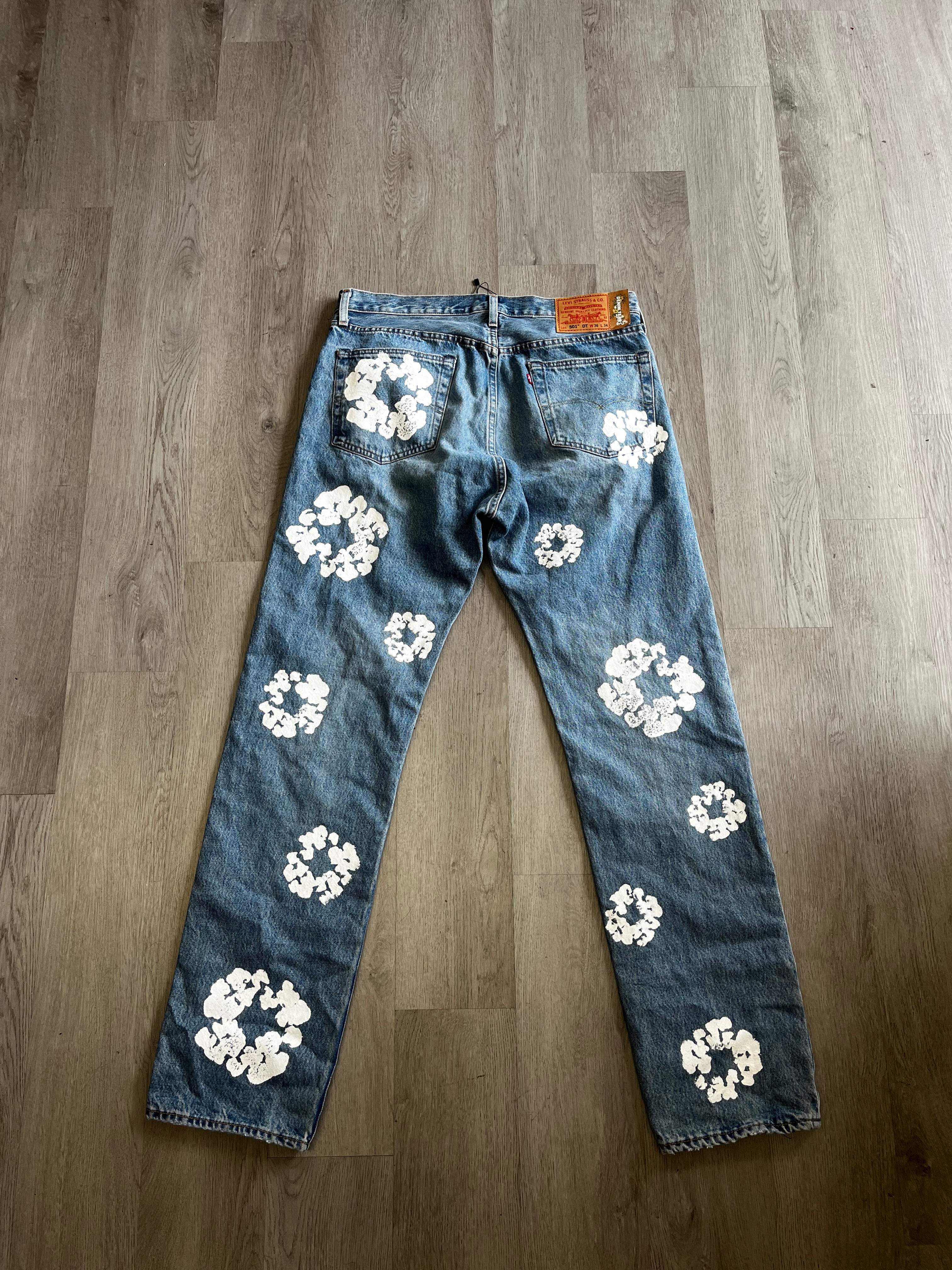 Denim Tears x Levi's Cotton Wreath Jeans