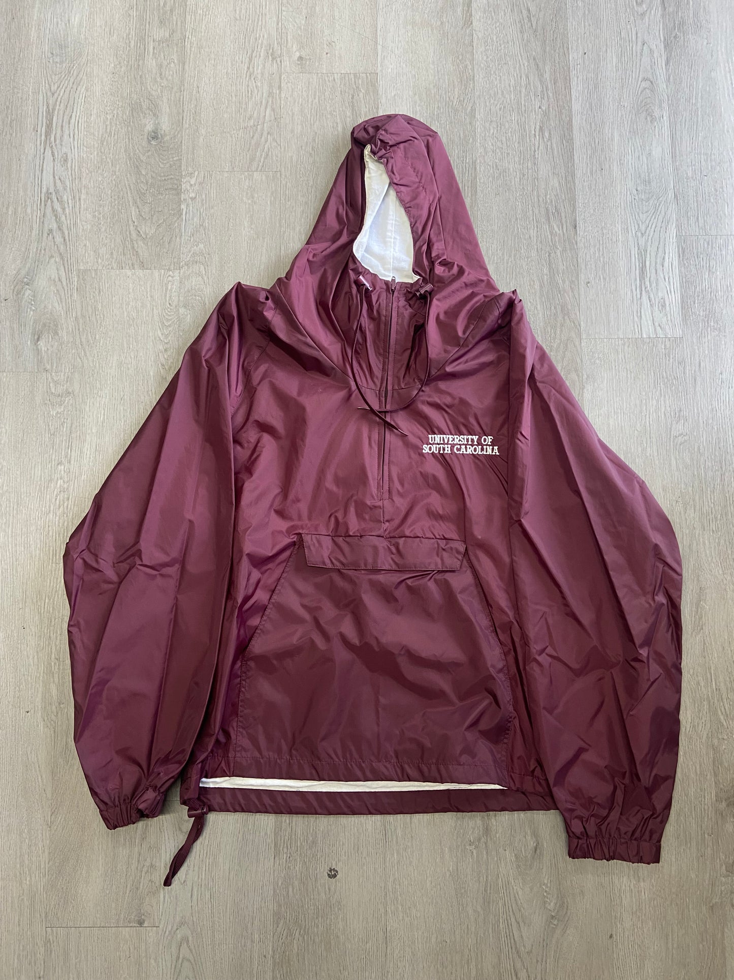 Vintage University of South Carolina 1/4 zip Windbreaker Jacket