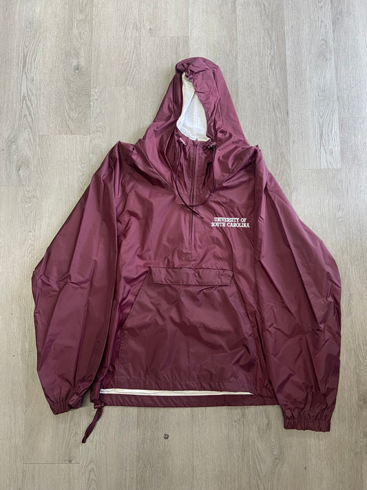 Vintage University of South Carolina 1/4 zip Windbreaker Jacket