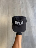 Supreme Splatter 6-Panel Black Hat