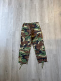 Vintage Military Camo Cargo Pants