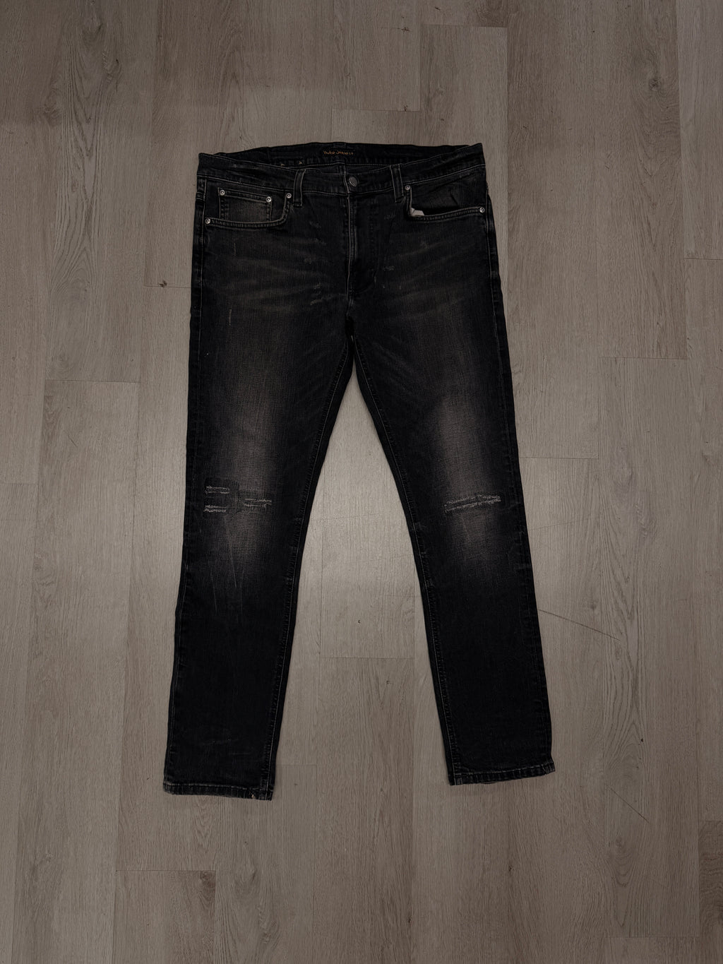 Black Nudie Denim Jeans