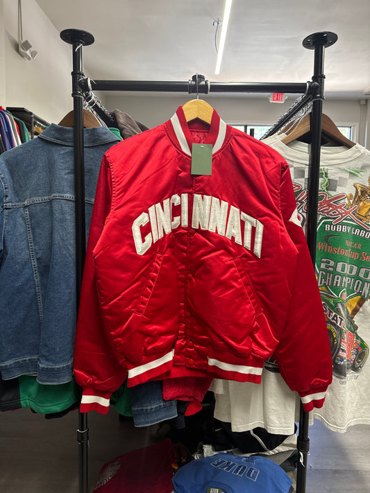 Vintage Starter Cincinnati Reds Satin Jacket