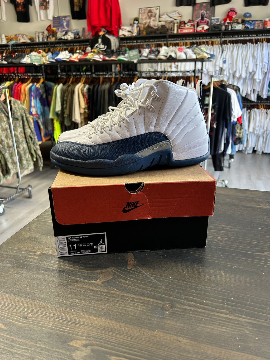 Pre-owned Air Jordan 12 Retro French Blue