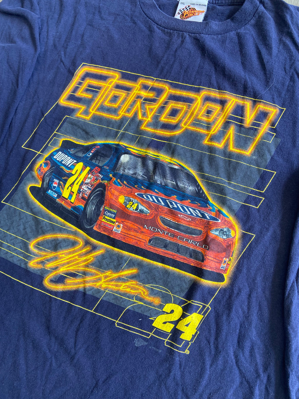 Navy Jeff Gordon DuPont Monte Carlo Longsleeve Tee
