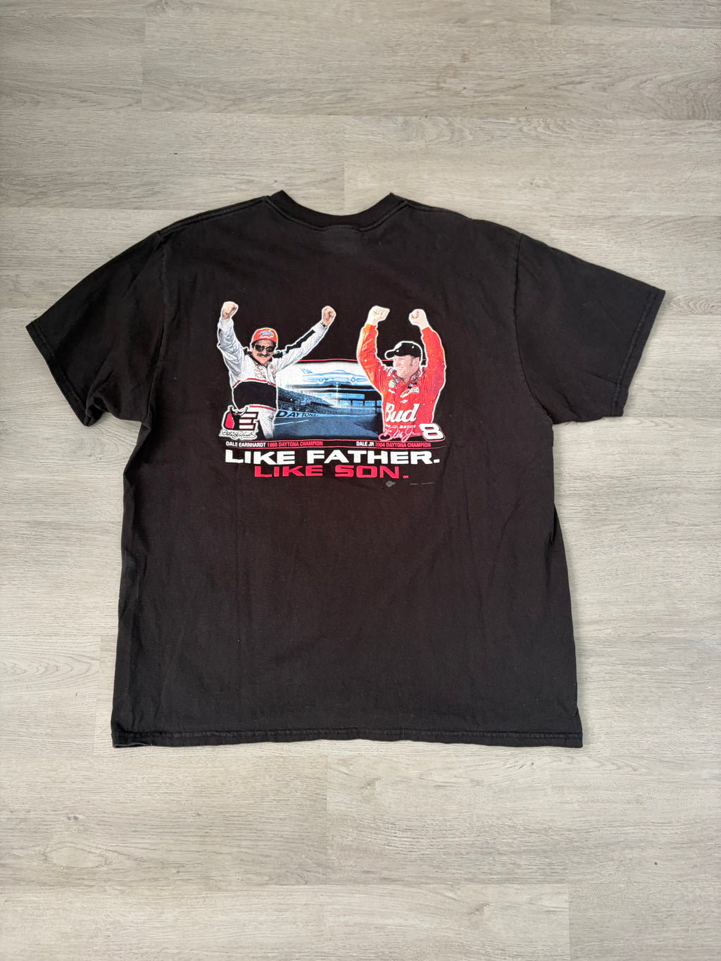 Dale Earnhardt Like Father Like Son Long Sleeve Tee