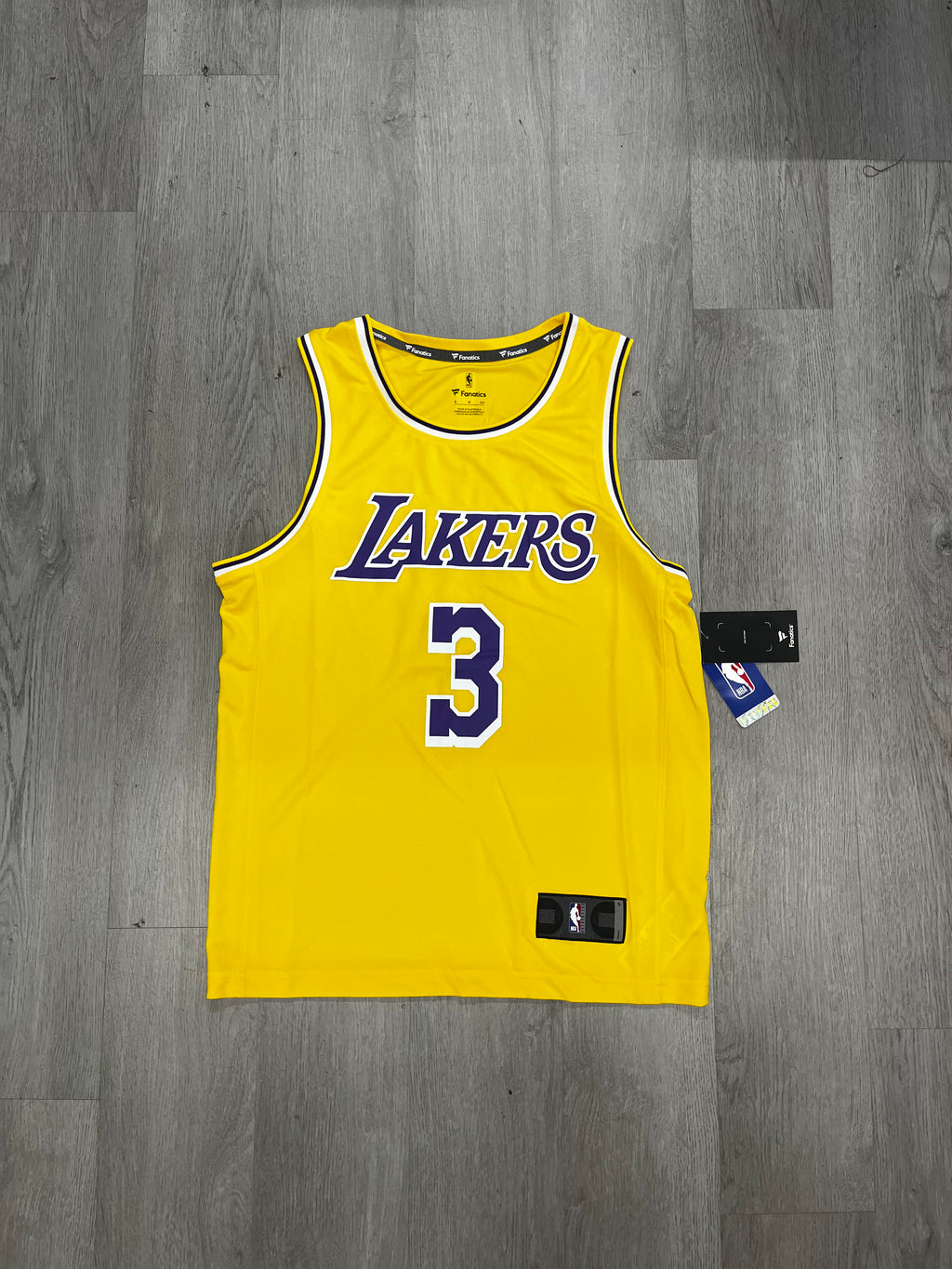 Fanatics Los Angeles Lakers Anthony Davis #3 Jersey