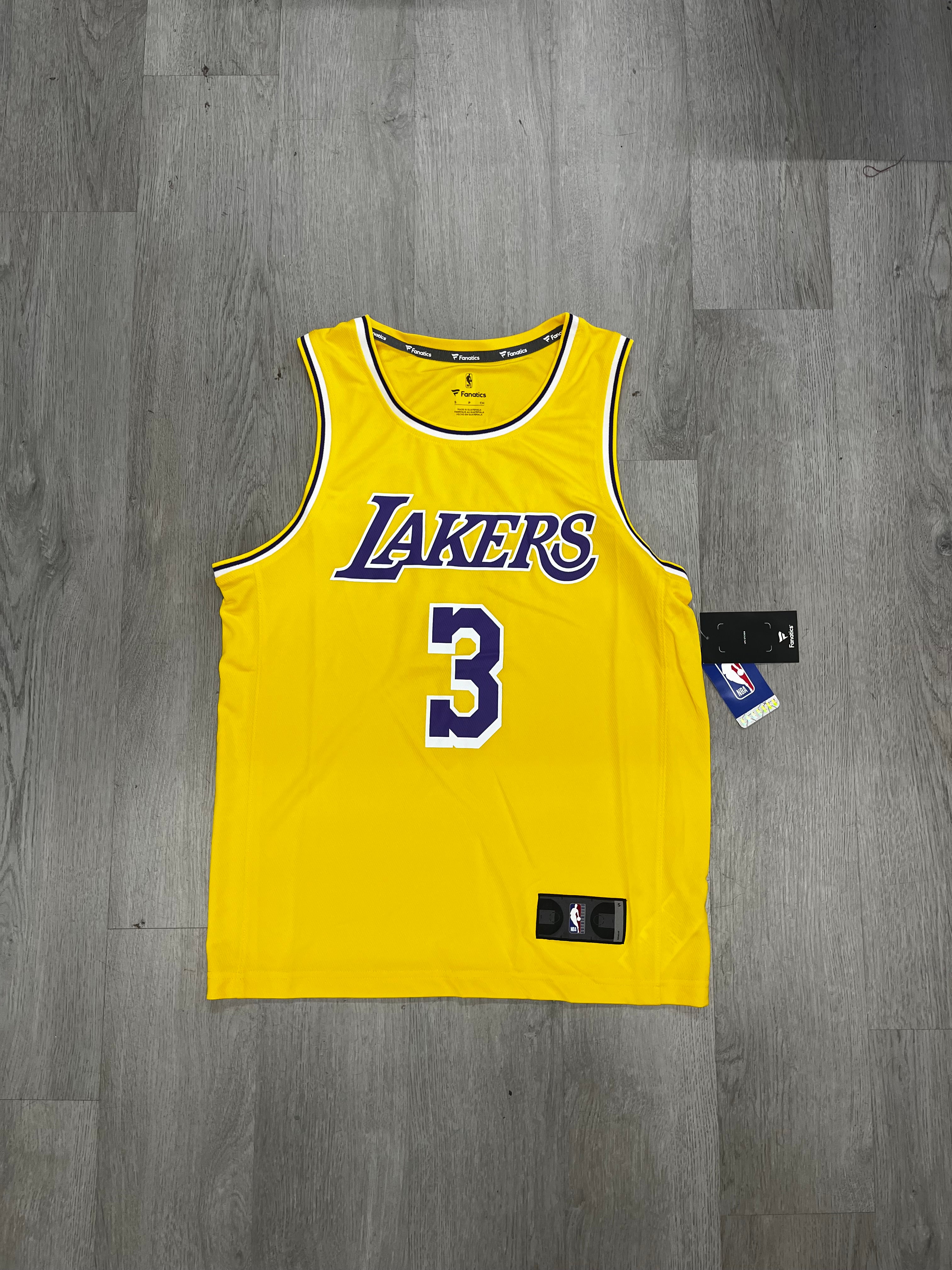 Fanatics Los Angeles Lakers Anthony Davis #3 Jersey