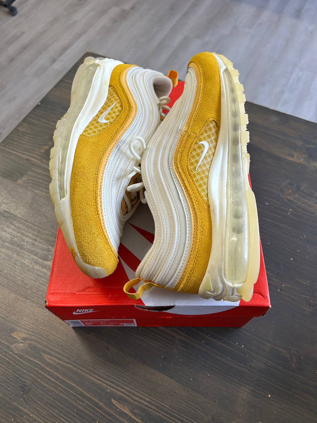 Pre-Owned Nike Air Max 97 Koi Gold