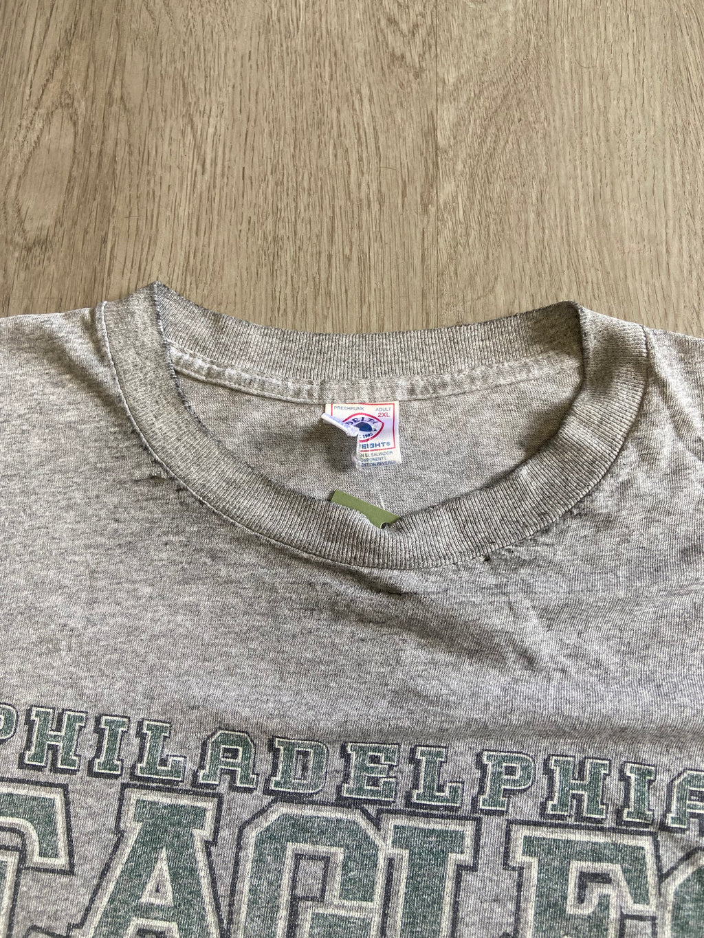 Vintage Grey NFL Philadelphia Eagles Longsleeve Tee