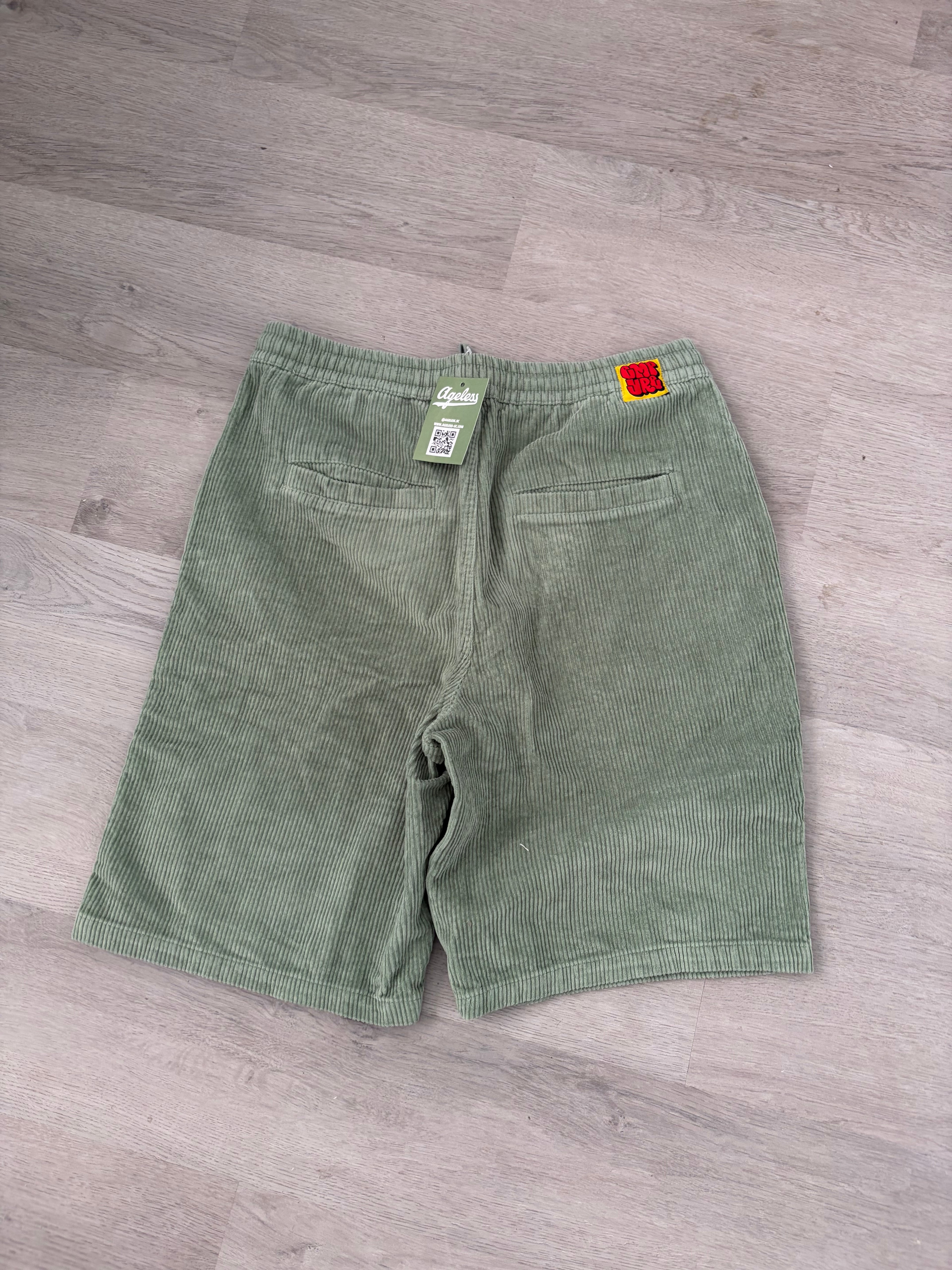 Vintage Empyre Olive Green Corduroy Shorts