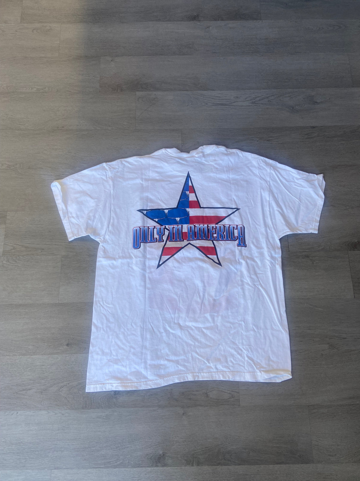 Vintage Brooks & Dunn Steers & Stripes ‘Only In America Tee