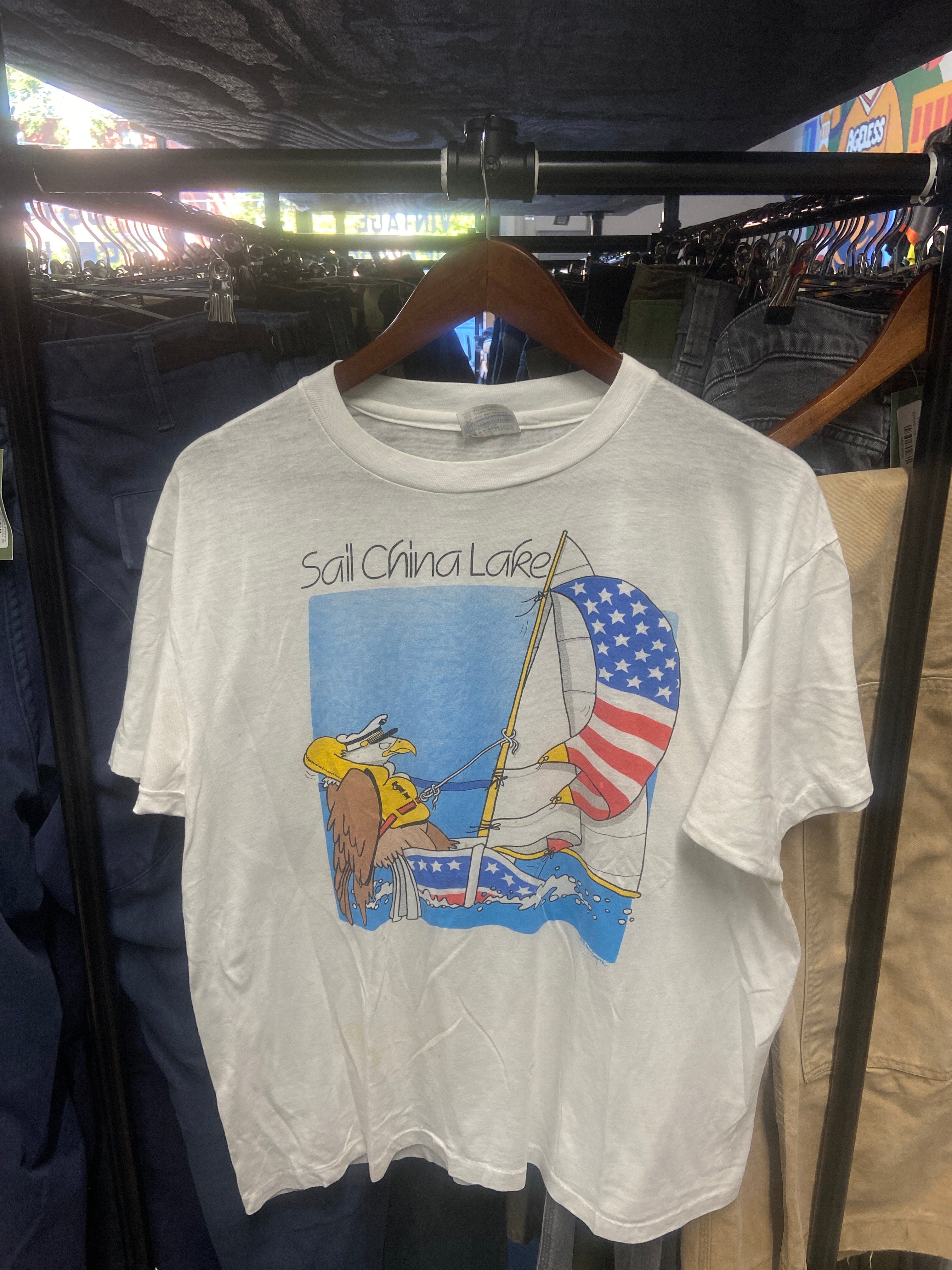 Vintage Sail China Lake Eagle Tee