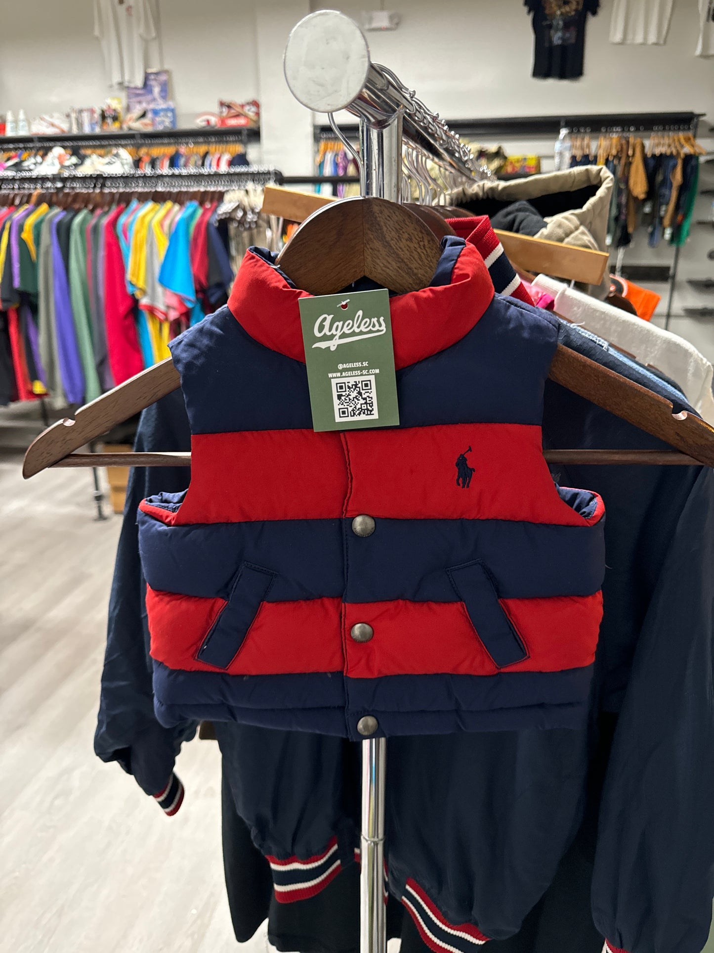 Youth Polo Ralph Puffer Vest