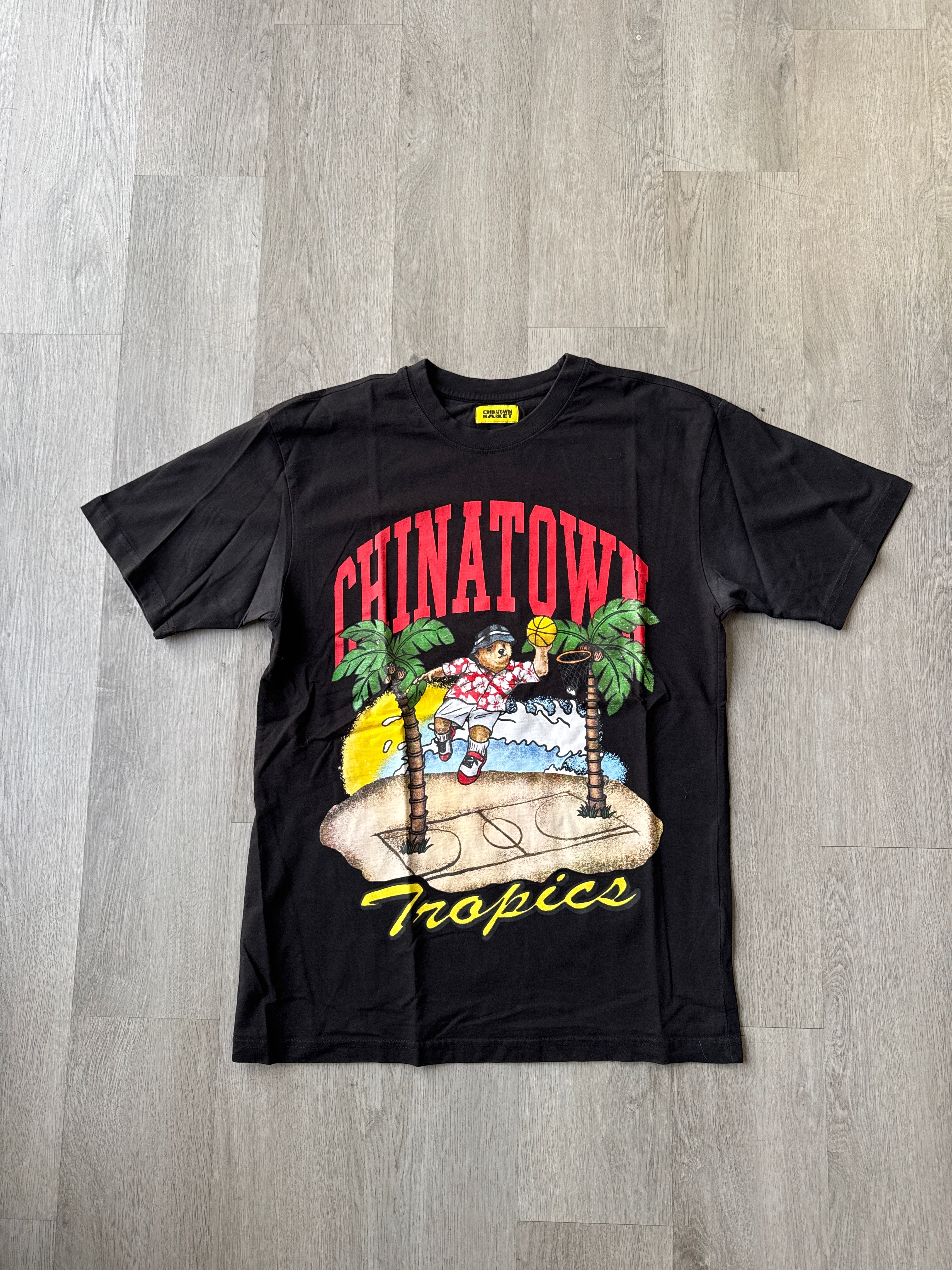 Chinatown Market Dunking Bear By The Water Tee