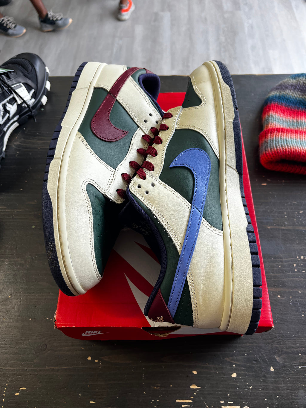 Pre-Owned Nike Dunk Low Retro From Nike To You Fir Green