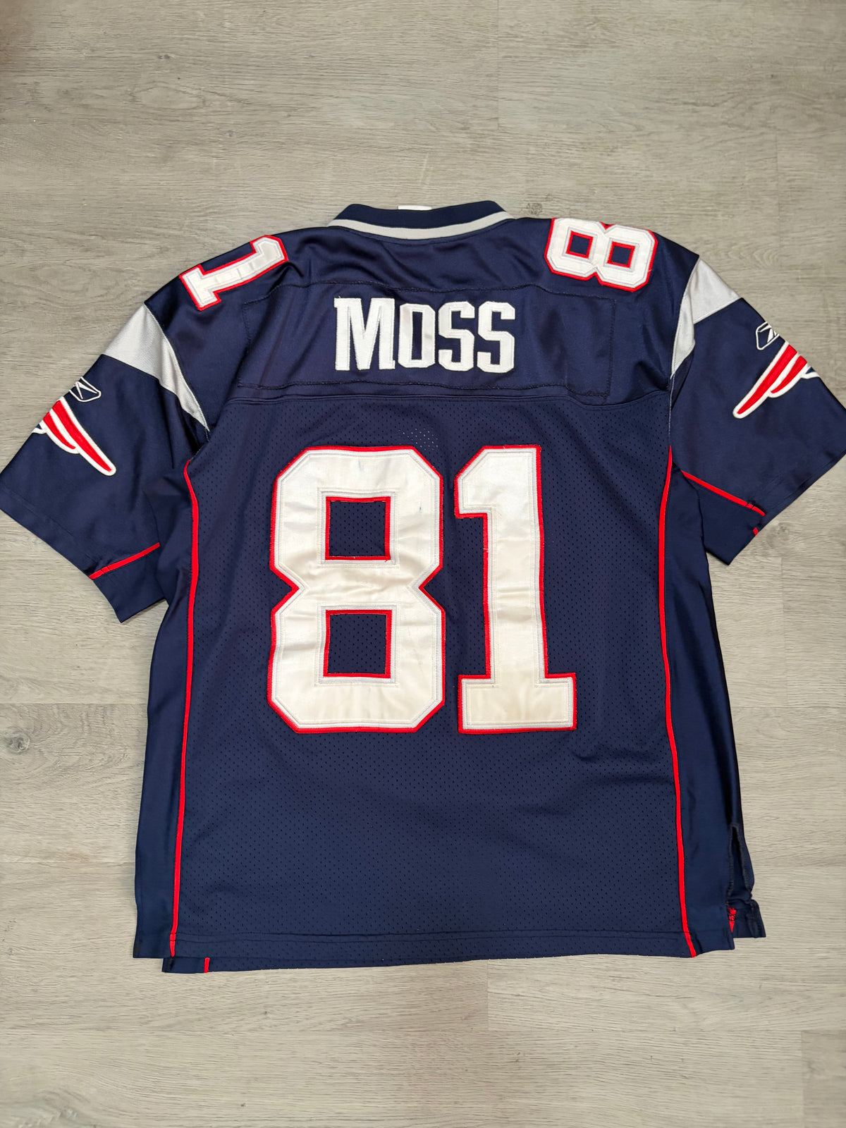 Vintage NFL New England Patriots Randy Moss Jersey