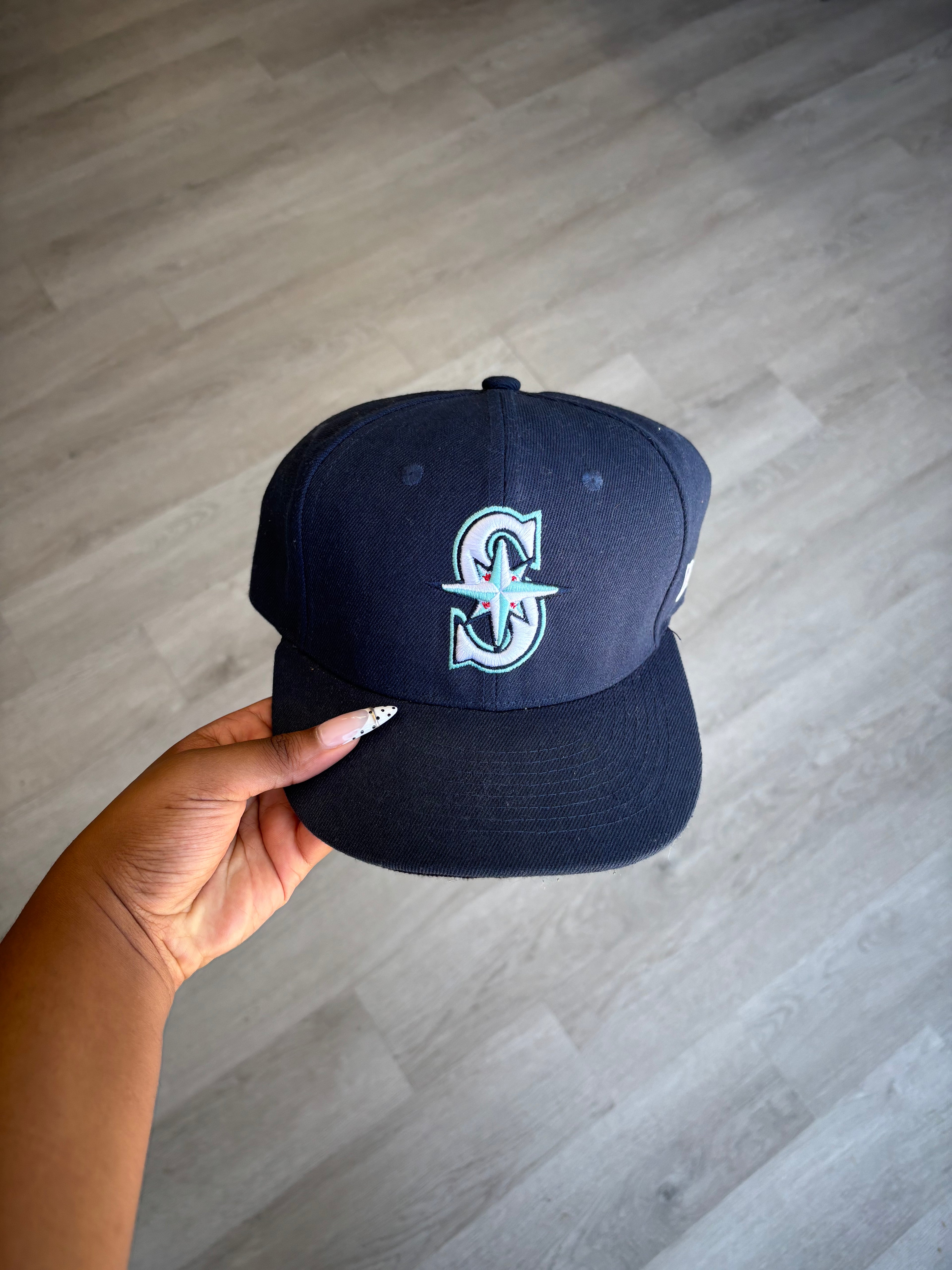 Seattle Mariners Navy Blue New Era 59FIFTY Fitted Hat