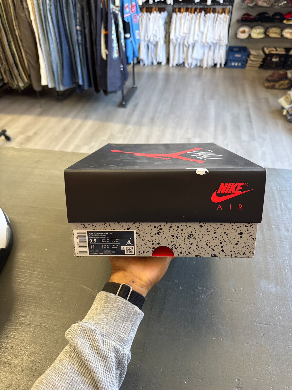 Pre-owned Jordan Retro 4 White Cement (2025)