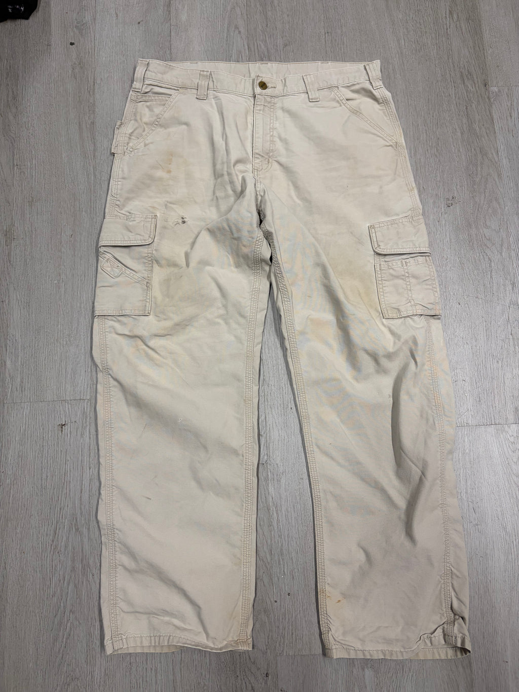 Tan Carhartt Cargo Pants