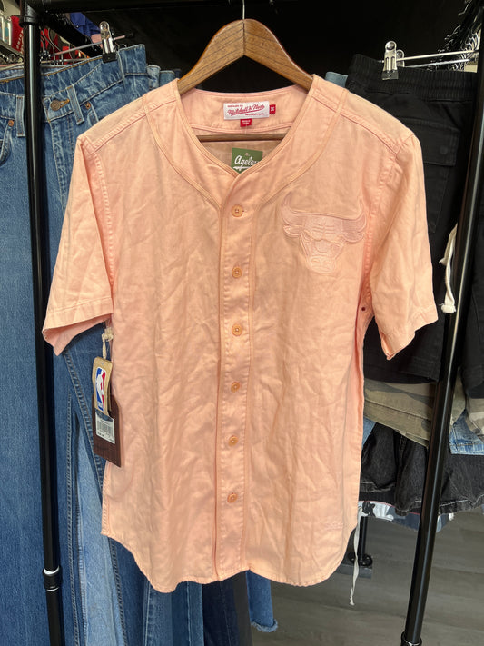 Chicago Bulls Peach Jersey