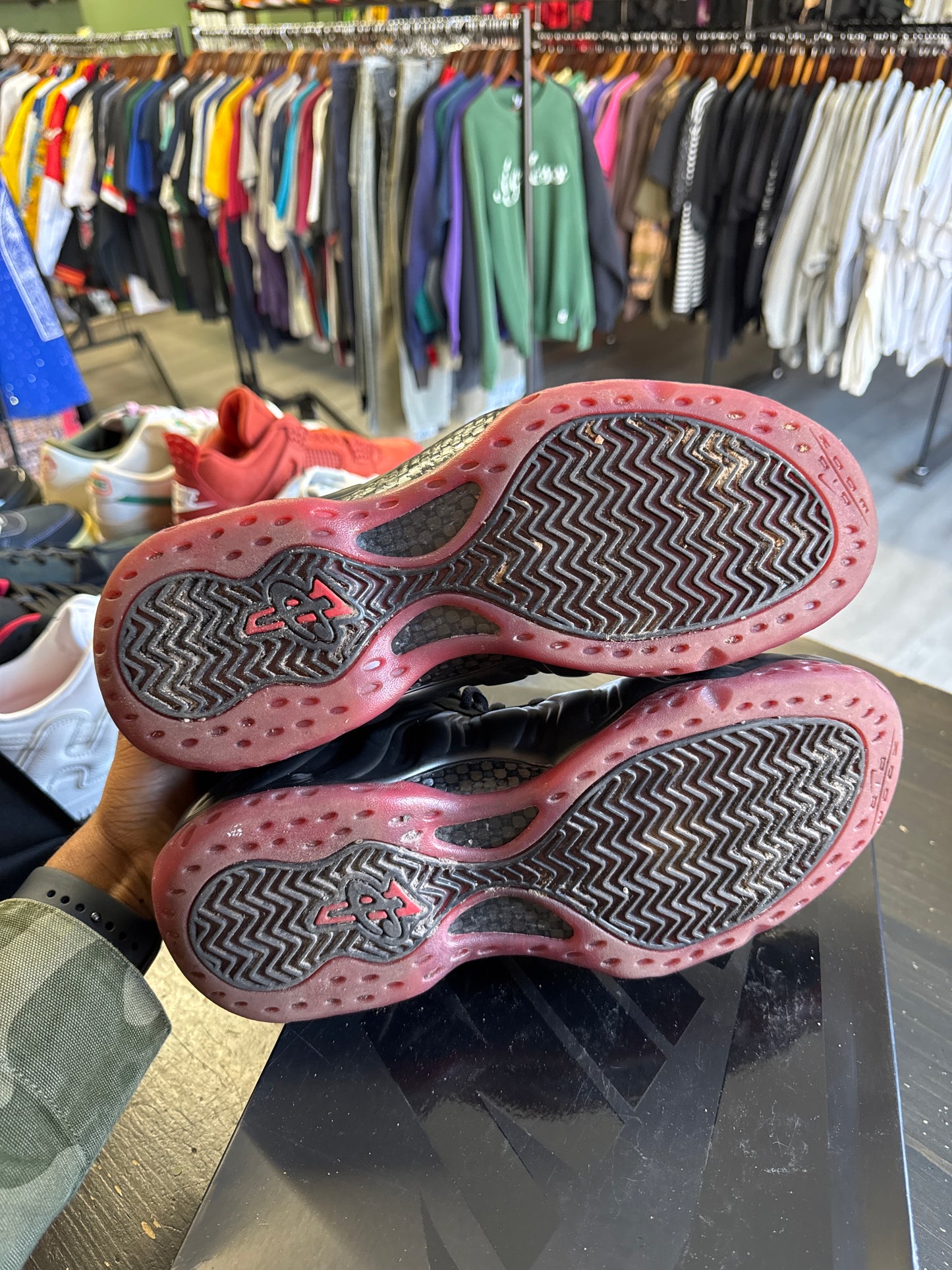 Pre-owned Nike Air Foamposite One Cough Drop