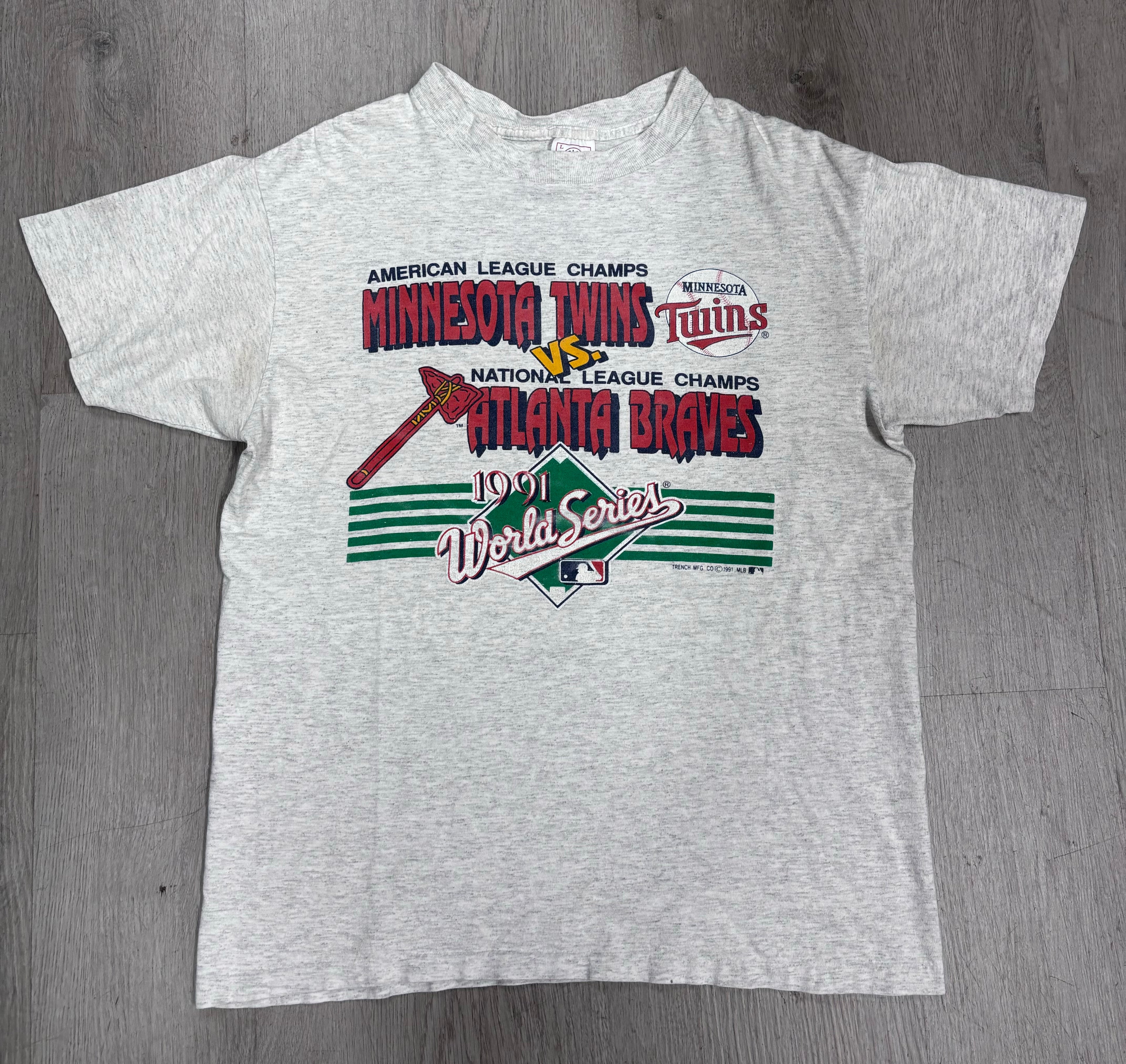 Vintage 1991 MLB World Series Tee
