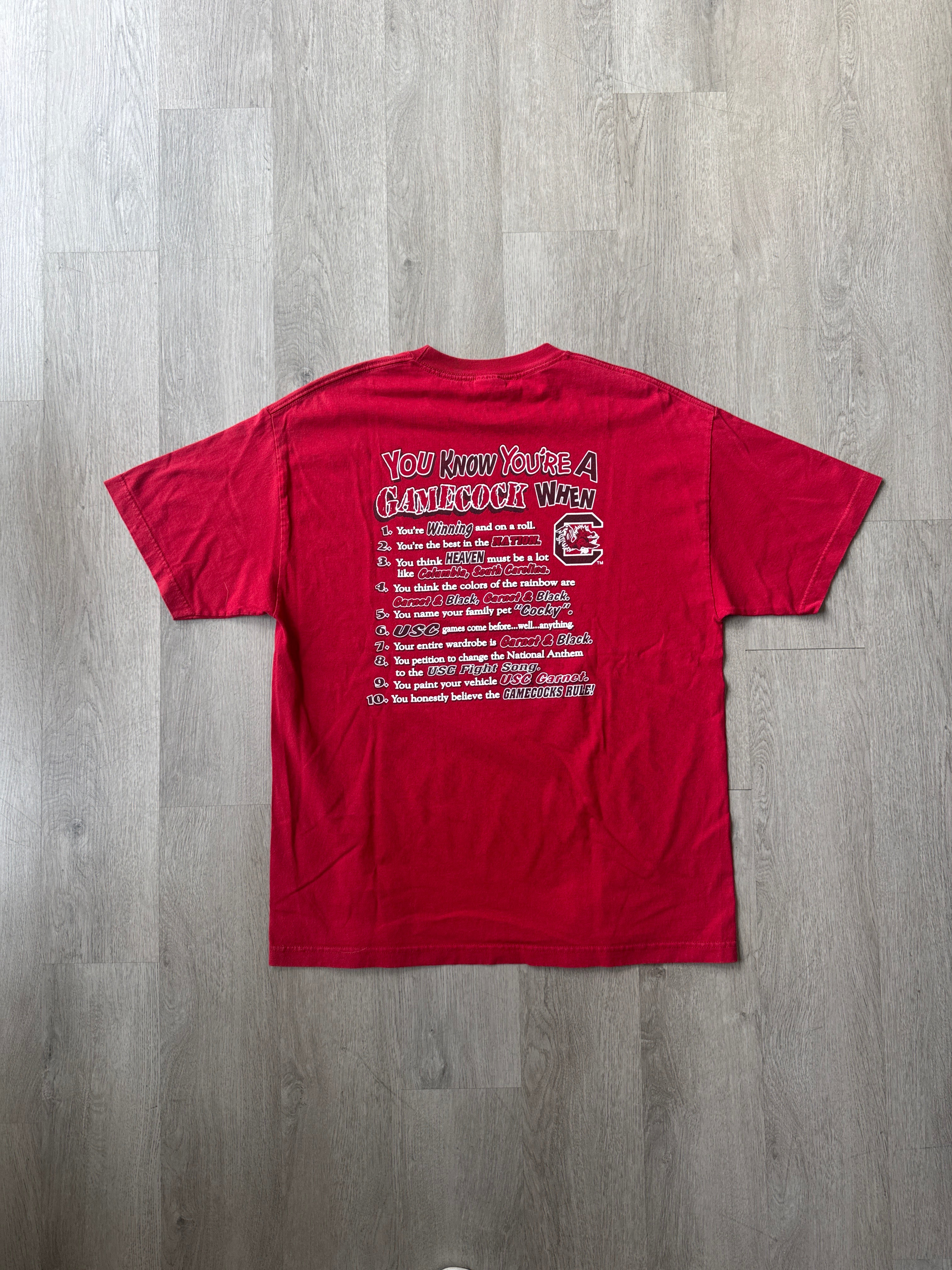 Vintage University Of South Carolina Gamecocks You Know You’re A Gamecock Tee