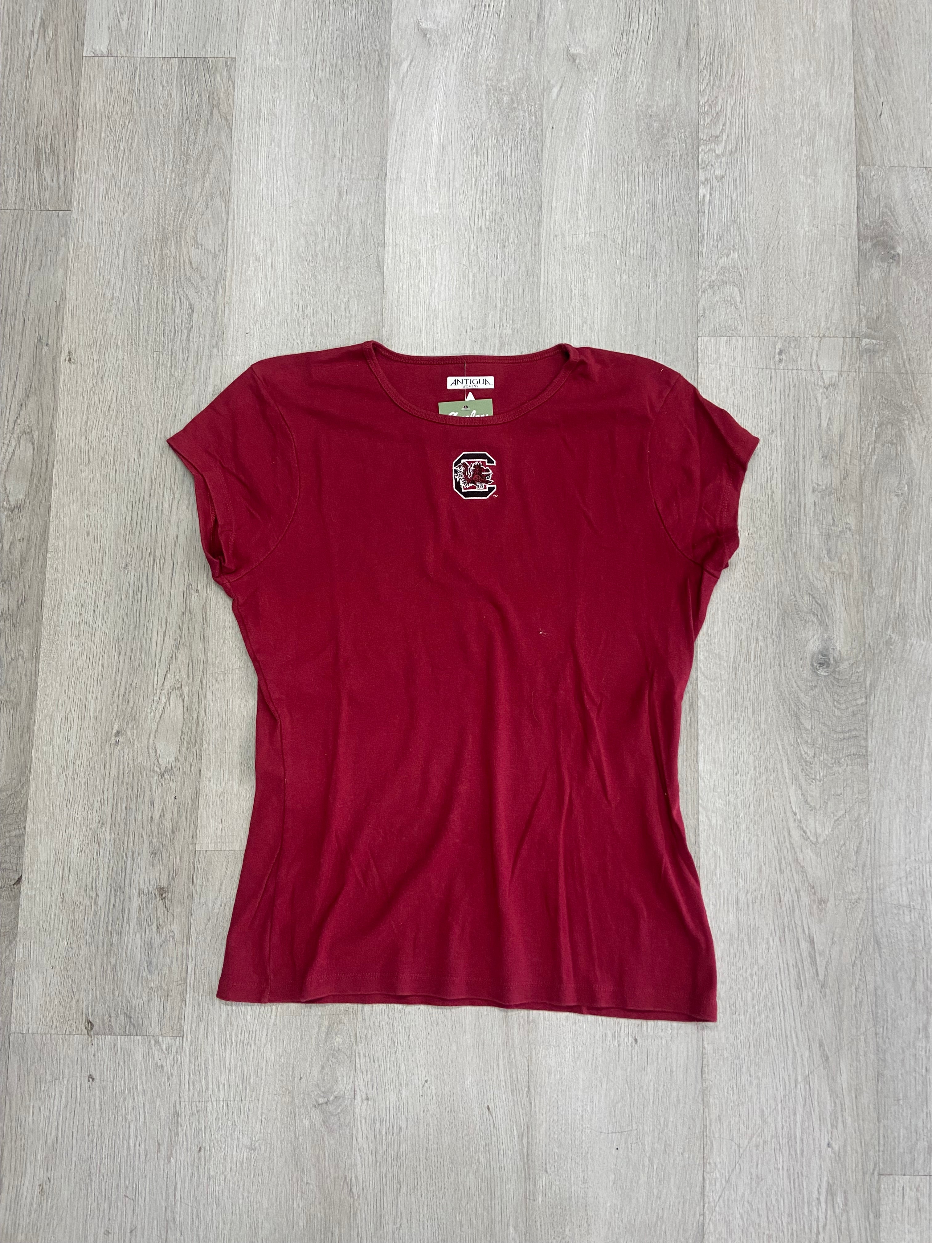 Women’s Antigua Universityof South Carolina Embroidered Logo Tee