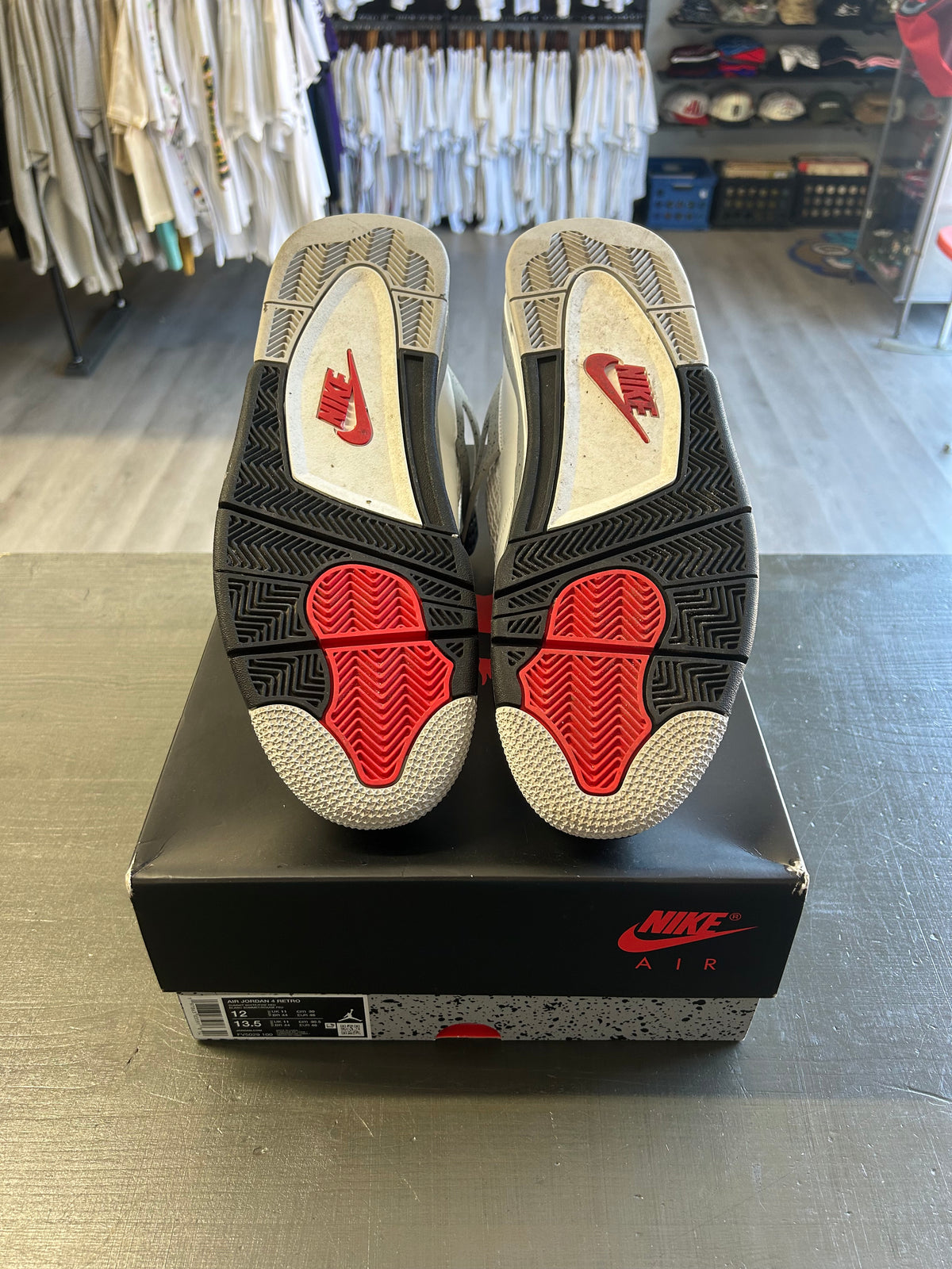 Pre-Owned Jordan 4 Retro White Cement (2025)