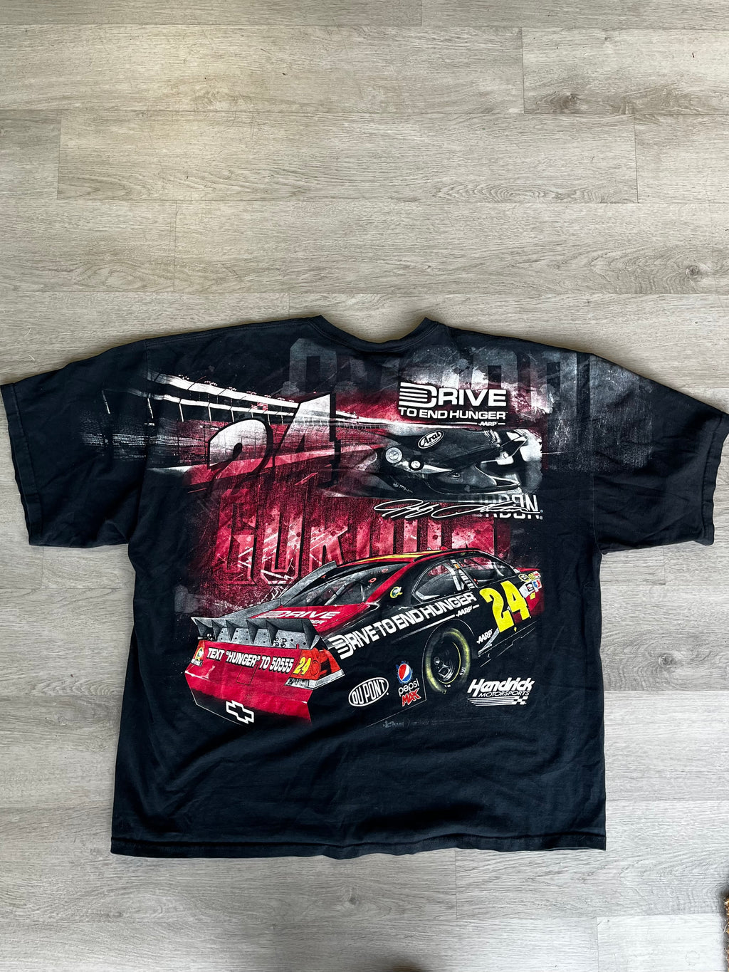 Chase Authentics Jeff Gordon NASCAR "Drive to End Hunger" Tee