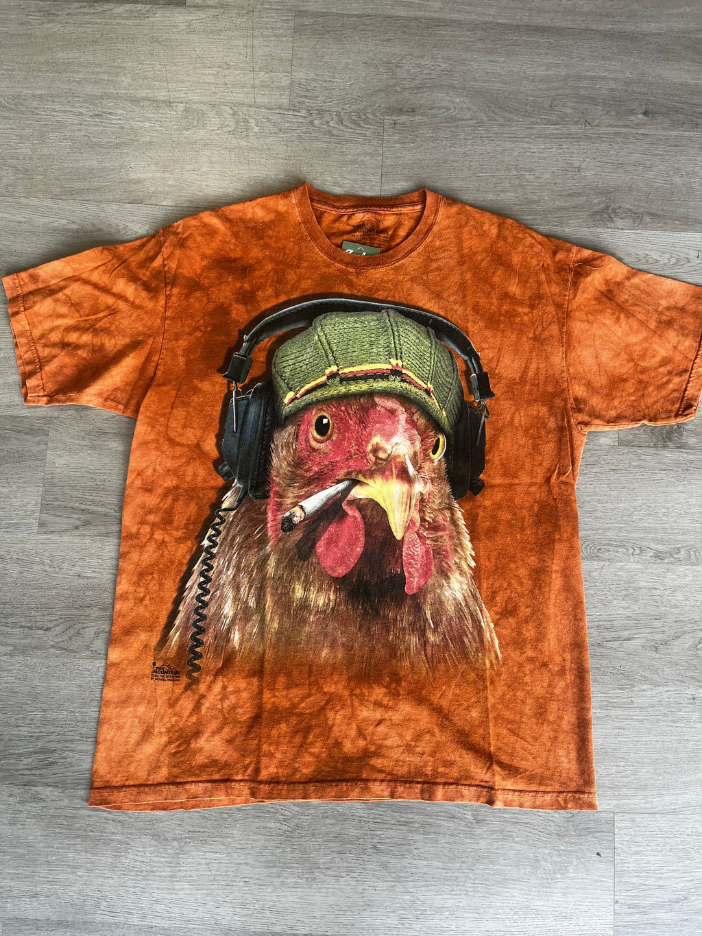 The Mountain Fried Chicken Orange Tee