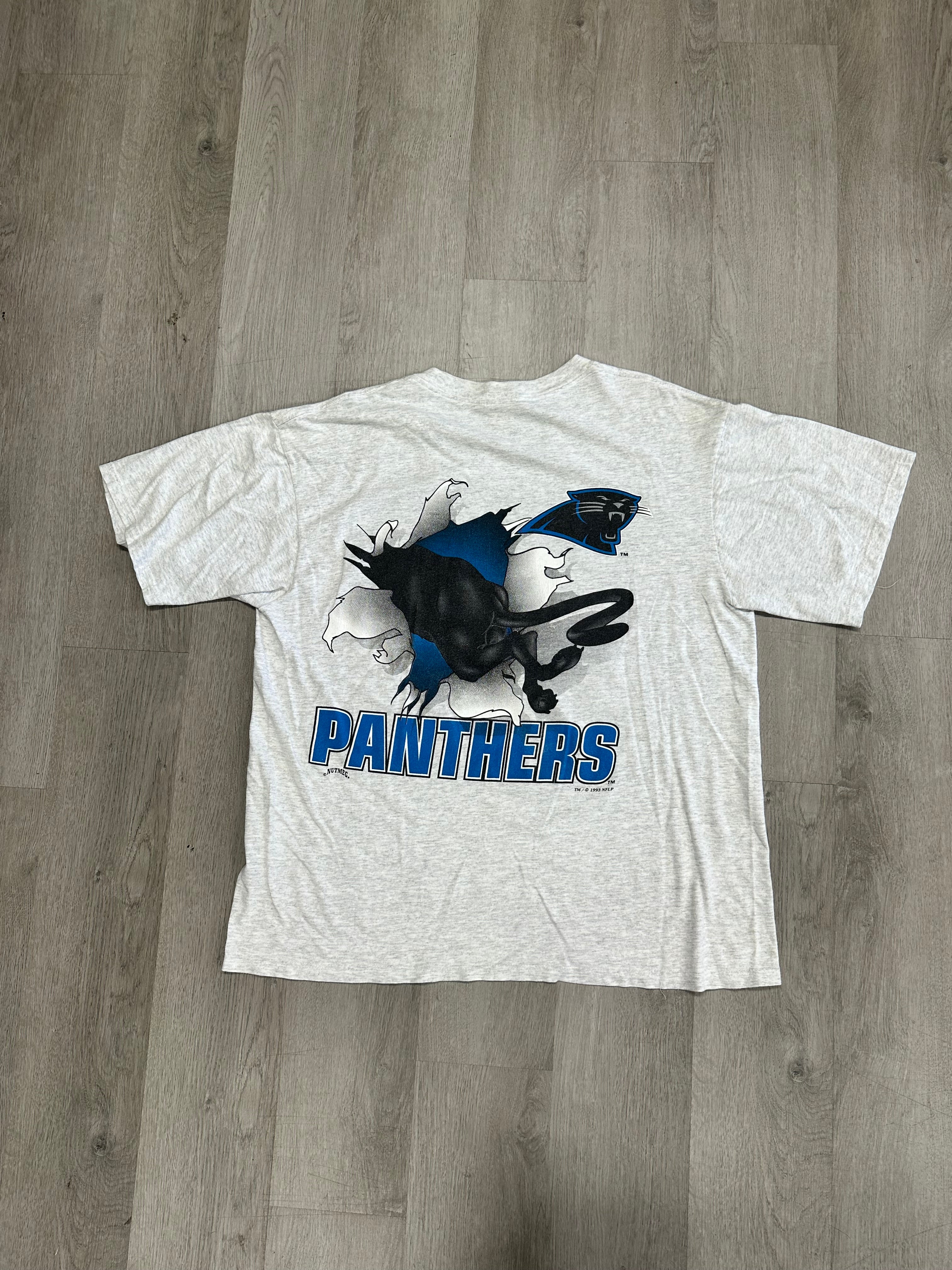 Vintage Nutmeg NFL Carolina Panthers Breakthrough Tee