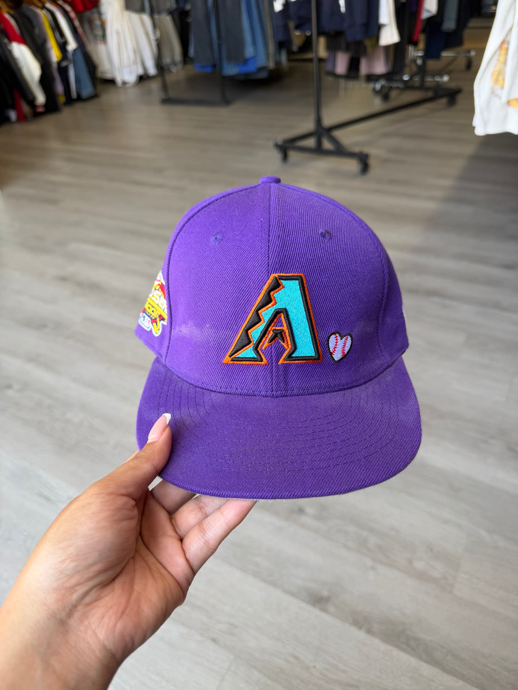 New Era Arizona Diamondbacks Purple Fitted Hat