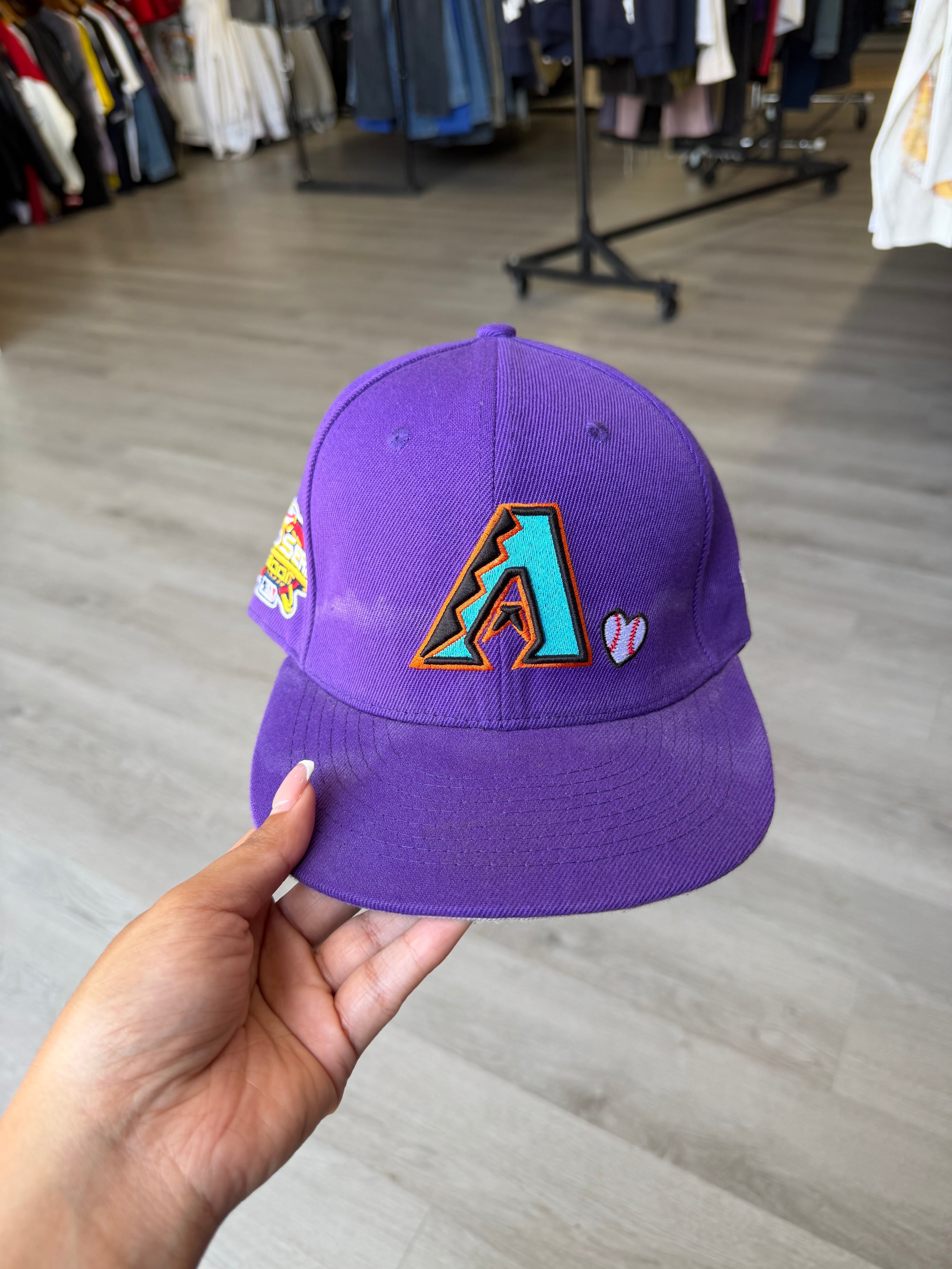 New Era Arizona Diamondbacks Purple Fitted Hat